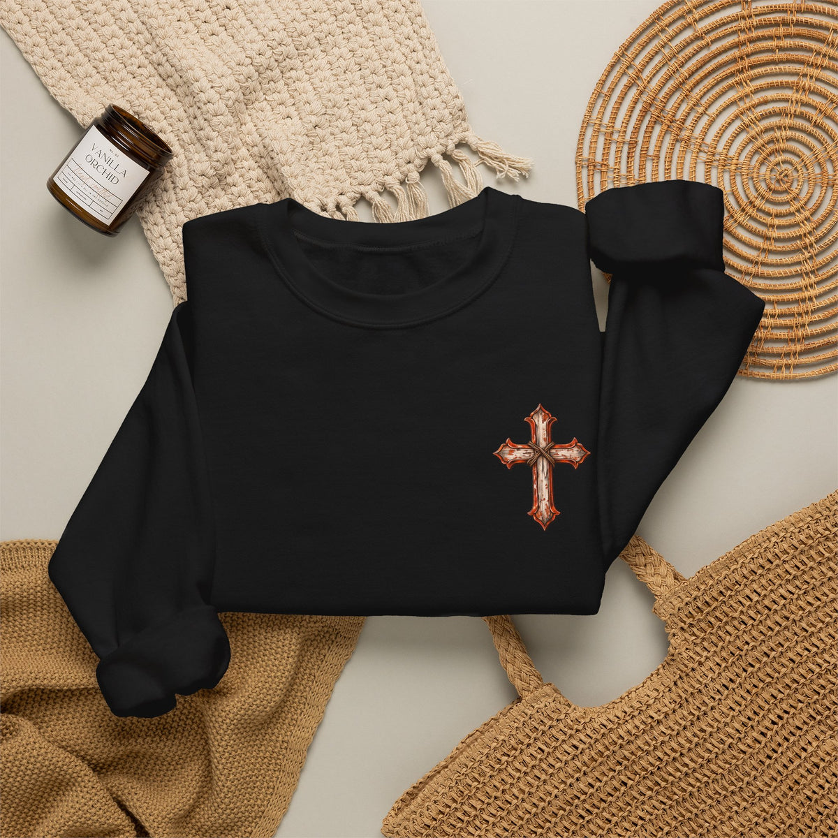 Fall for Jesus Sweatshirt — Christian Autumn Crewneck