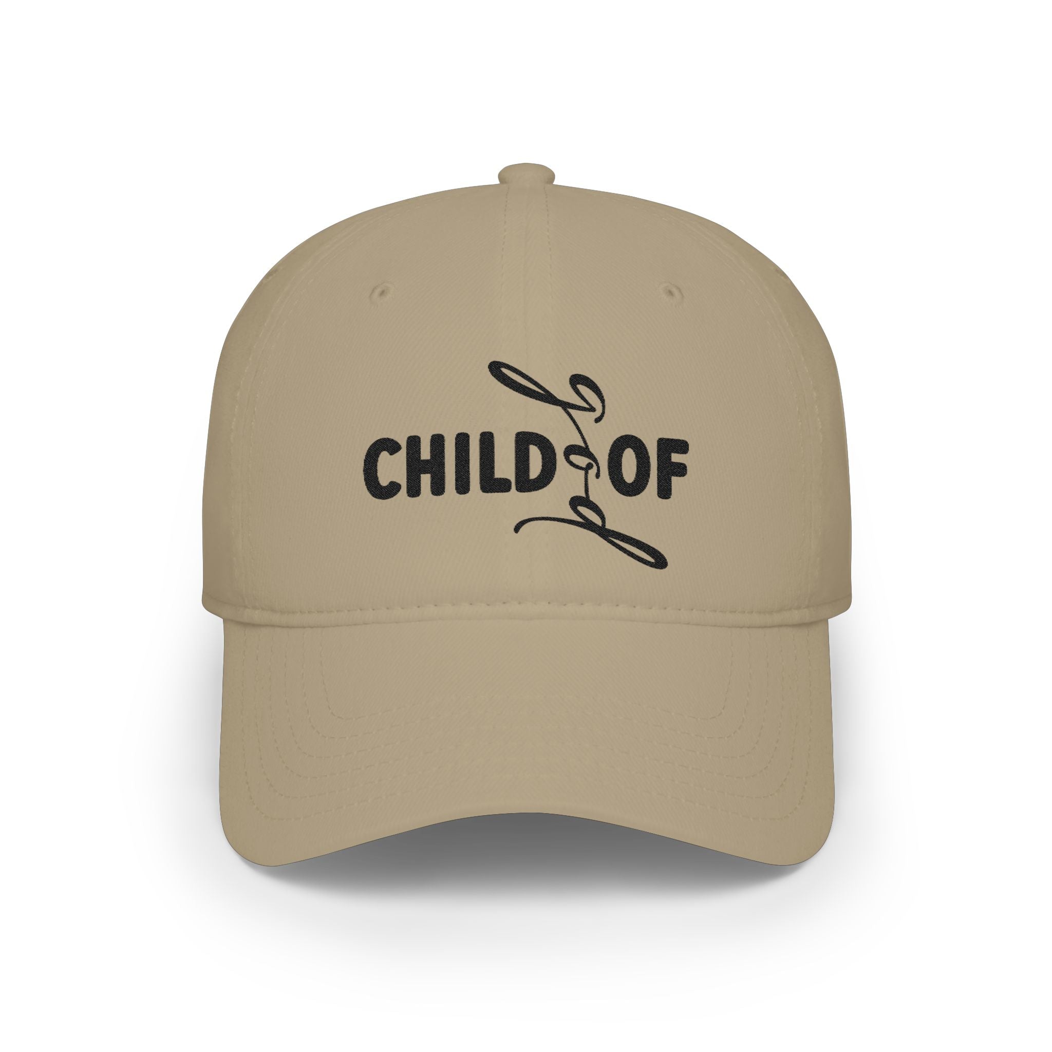 Child of God Low Profile Baseball Cap Faith-Inspired Adjustable Hat