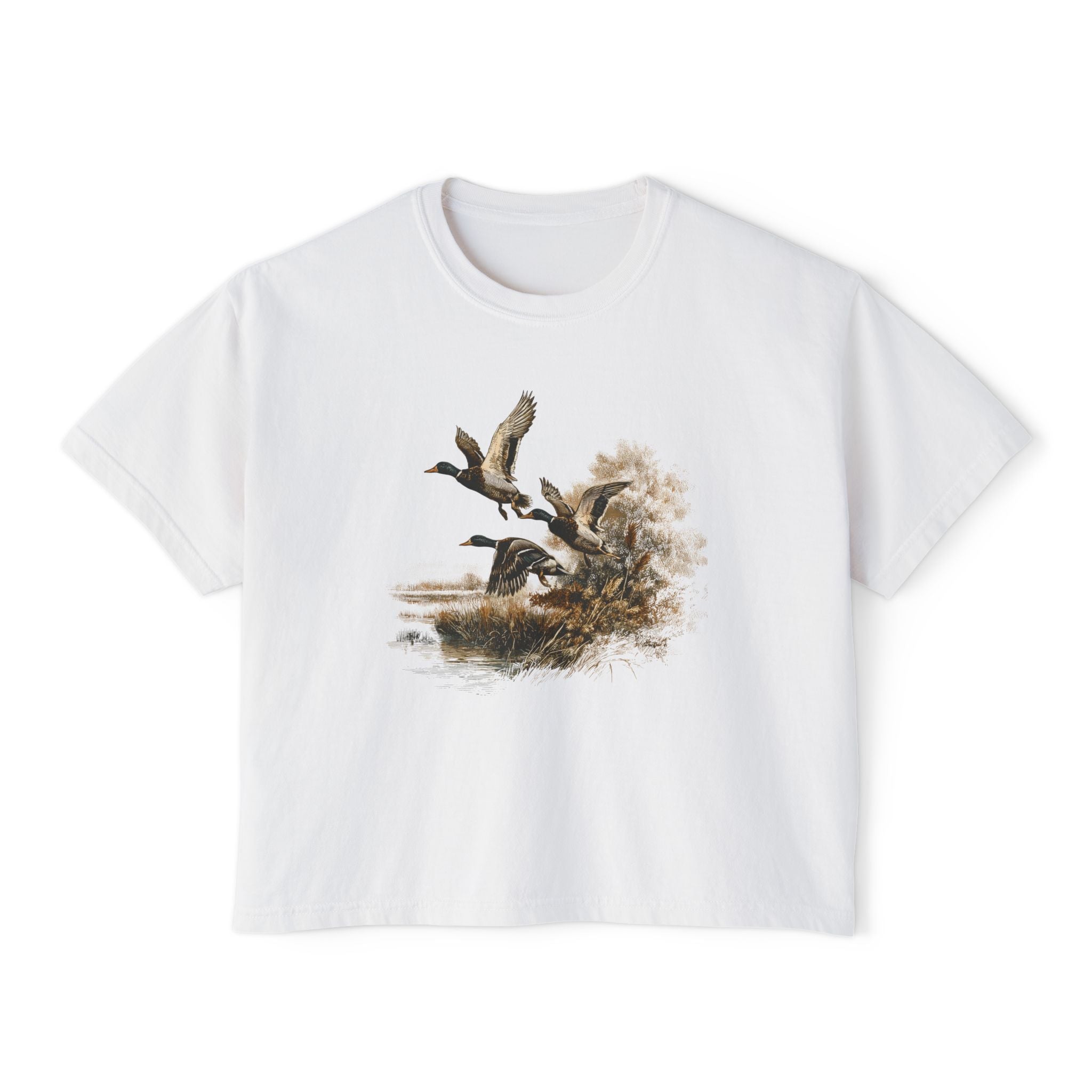 Duck Flight Women's Tee - Vintage