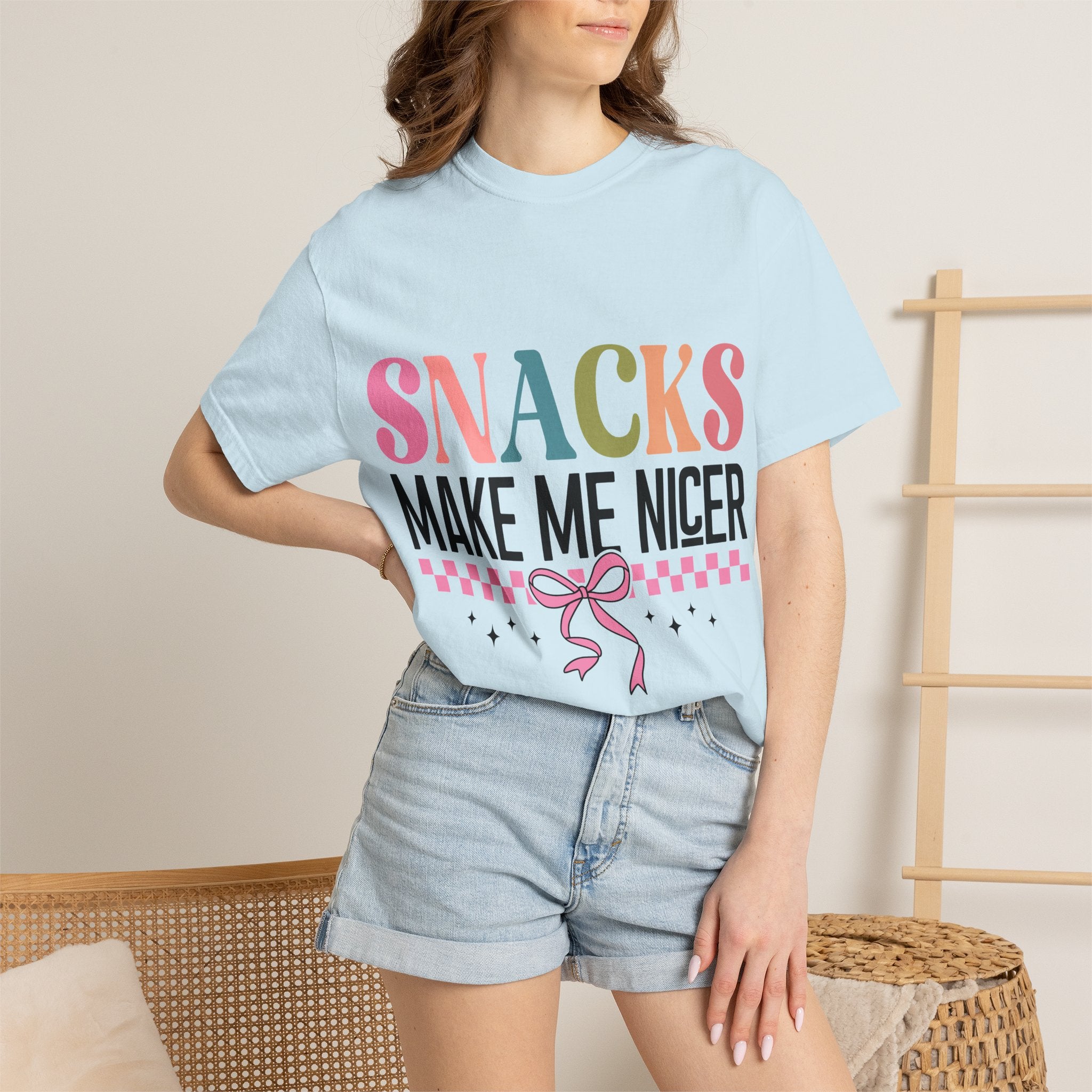 Snacks Make Me Nicer T-Shirt