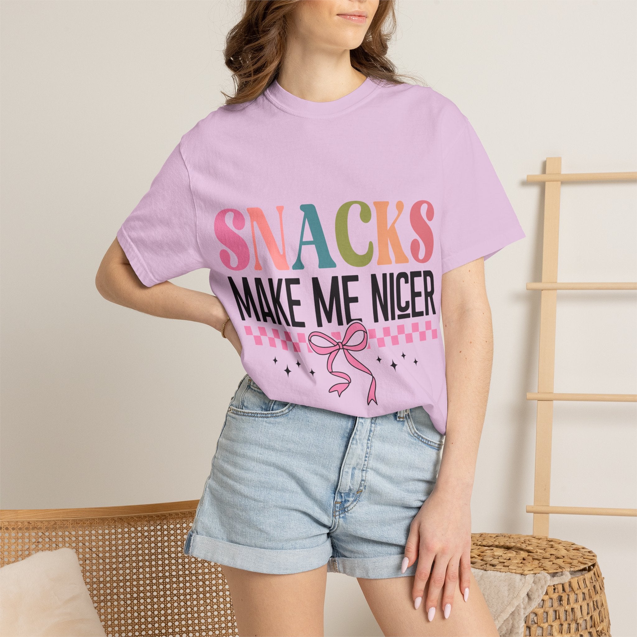 Snacks Make Me Nicer T-Shirt