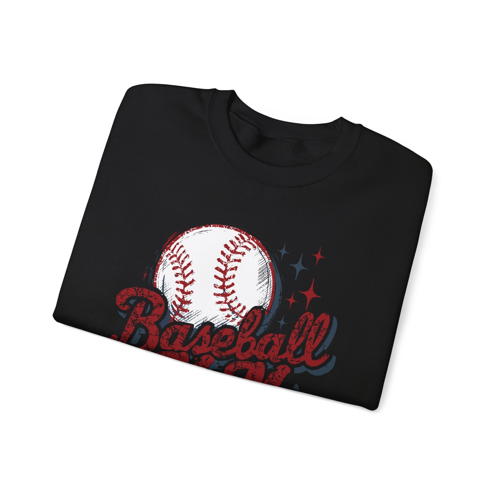 Baseball Mom Sweatshirt – Vintage Baseball Graphic Crewneck