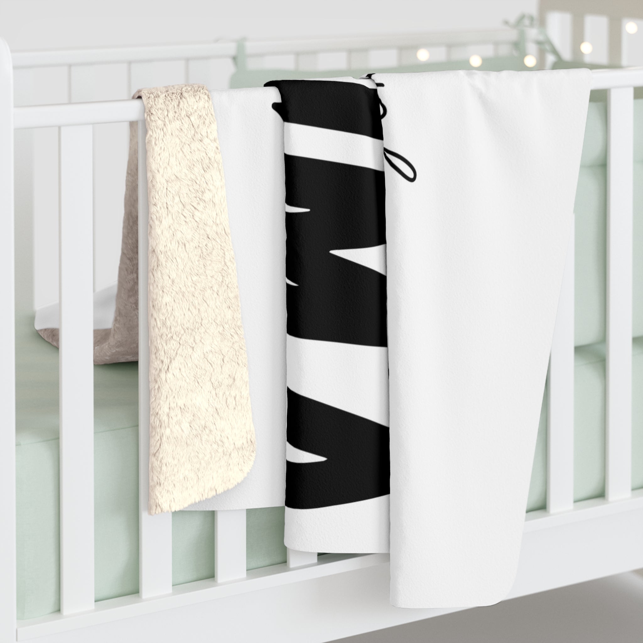 Sherpa Blanket — "My Favorite People Call Me Grandma" Cozy Throw