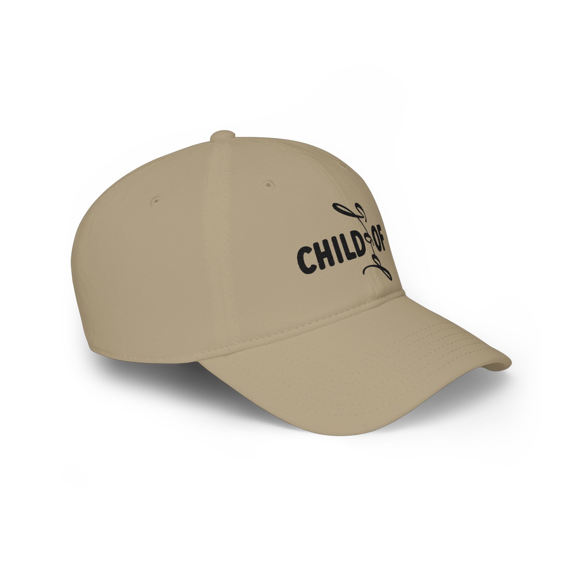 Child of God Low Profile Baseball Cap Faith-Inspired Adjustable Hat