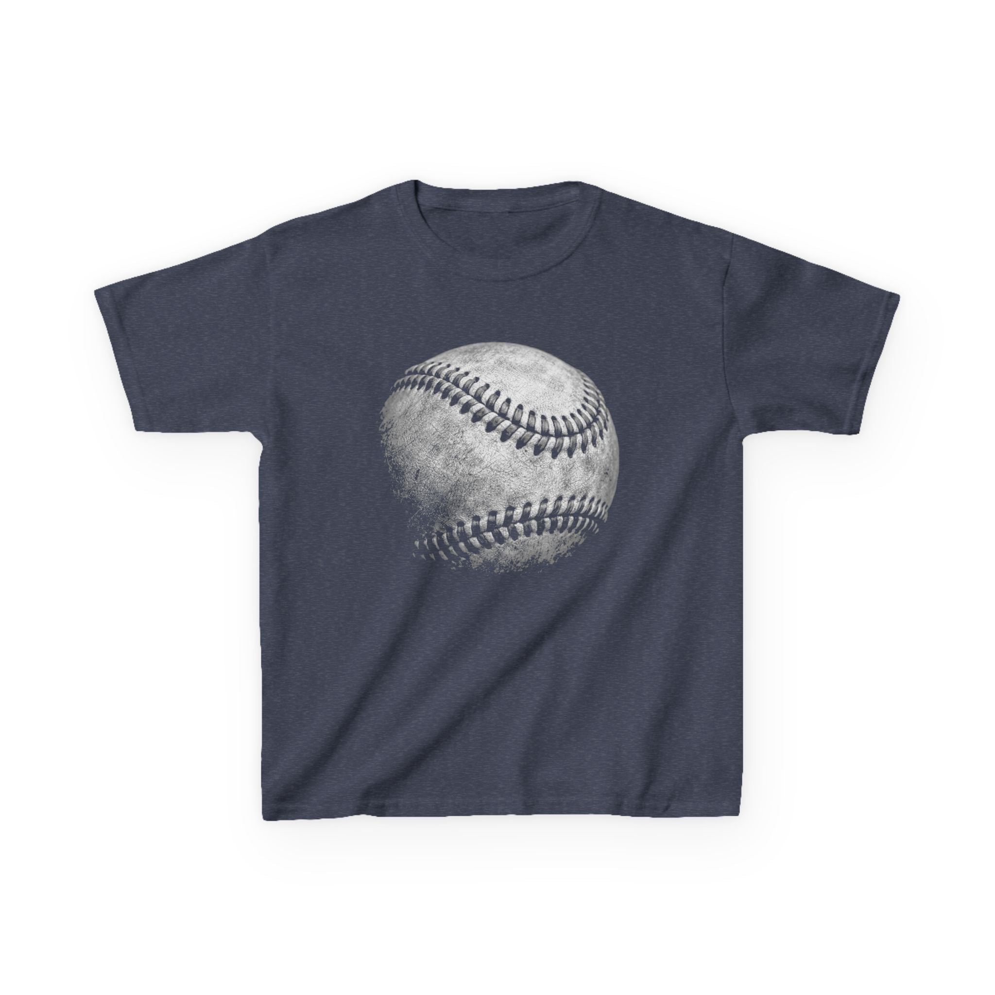 Kids Baseball Tee  Vintage Softball Graphic Shirt for Young Players