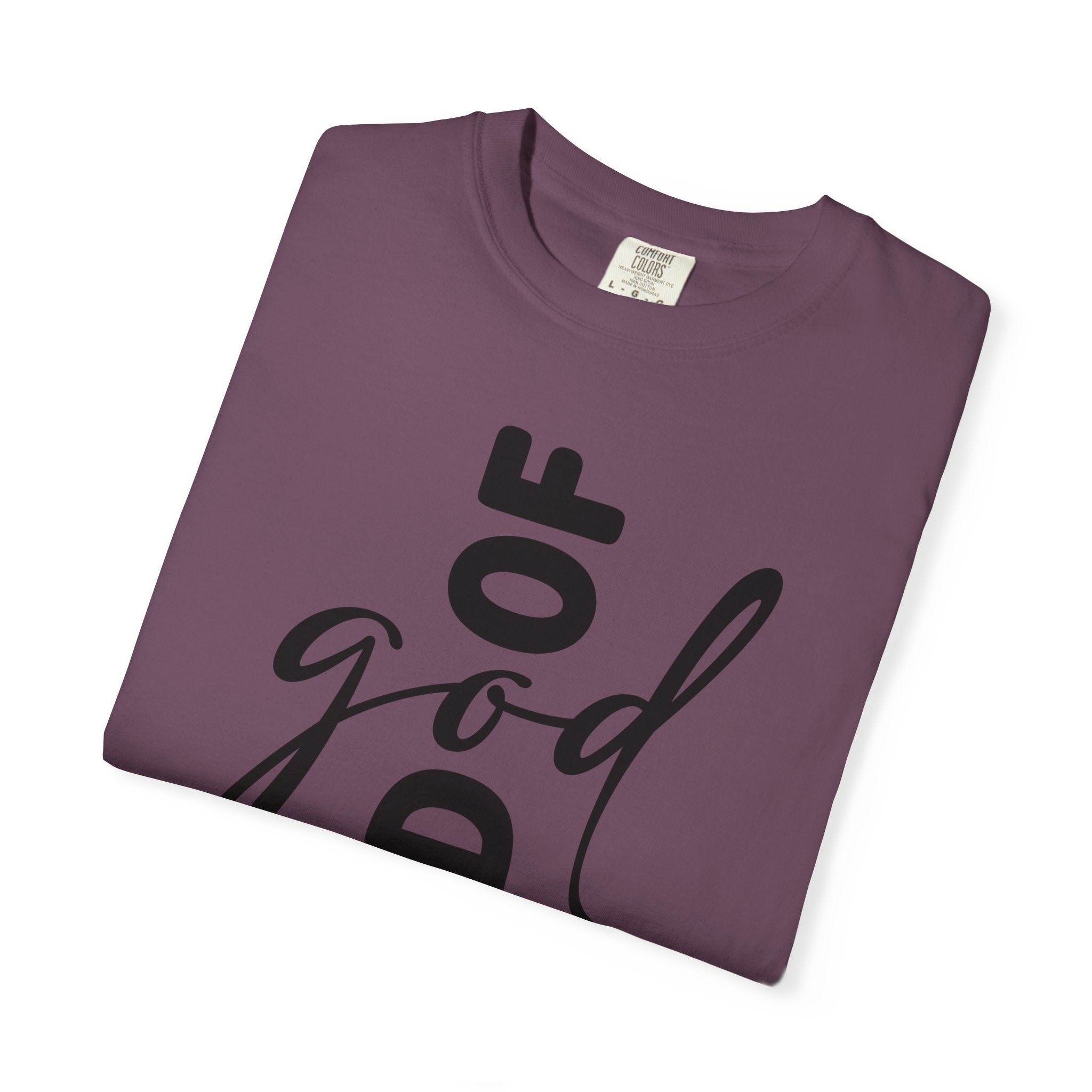 Child of God T-Shirt — Vertical Script Faith Tee
