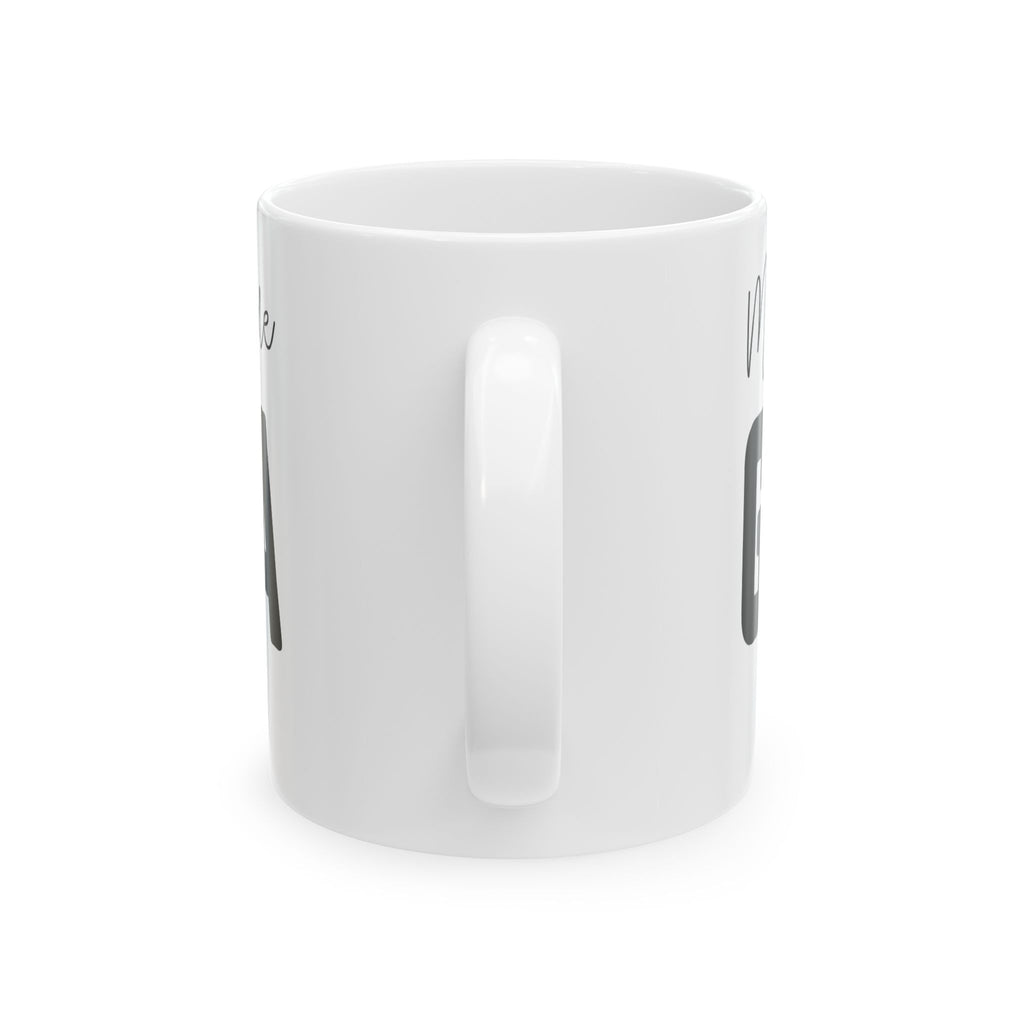 Grandma Ceramic Mug  "My Favorite People Call Me Grandma" Heart Coffee Cup (11oz & 15oz)