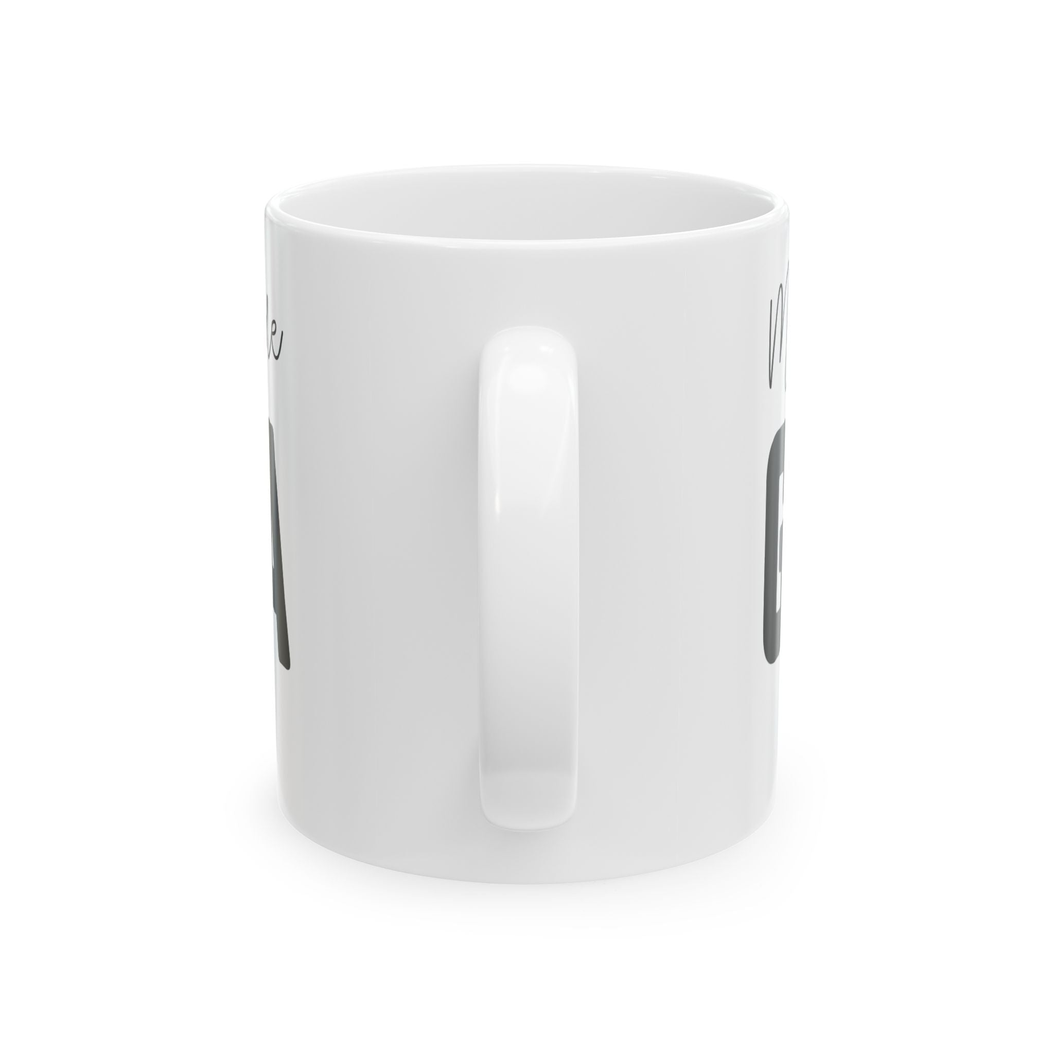 Grandma Ceramic Mug  "My Favorite People Call Me Grandma" Heart Coffee Cup (11oz & 15oz)