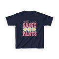 Kids T-Shirt — "Little Miss Sassy Pants" Cute Daisy Graphic Tee