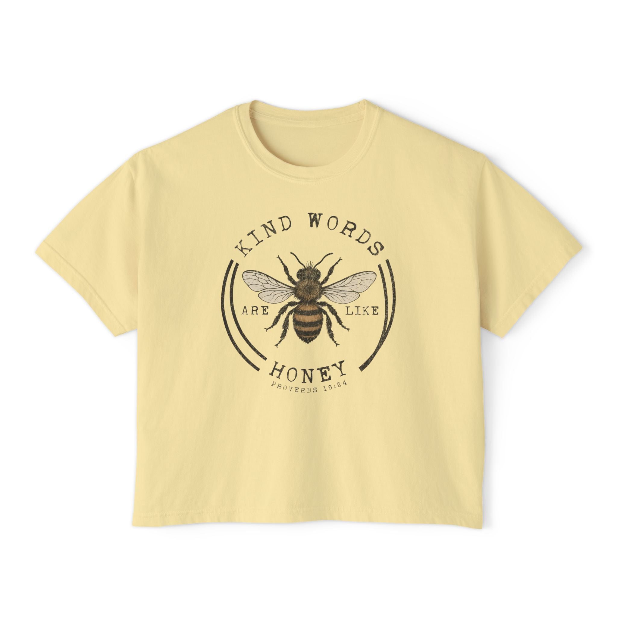 Kind Words Are Like Honey Bee Graphic Tee