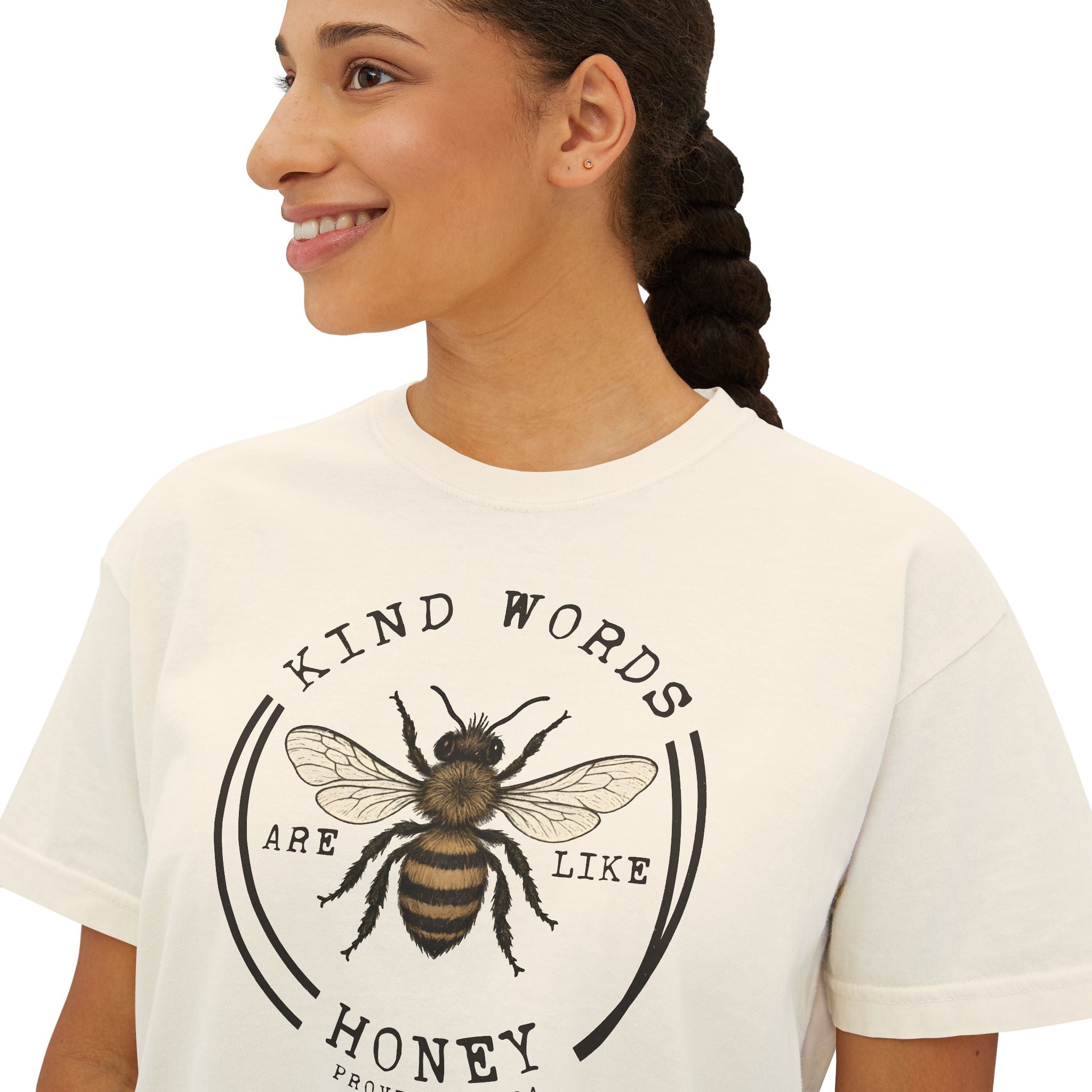 Kind Words Are Like Honey Bee Graphic Tee