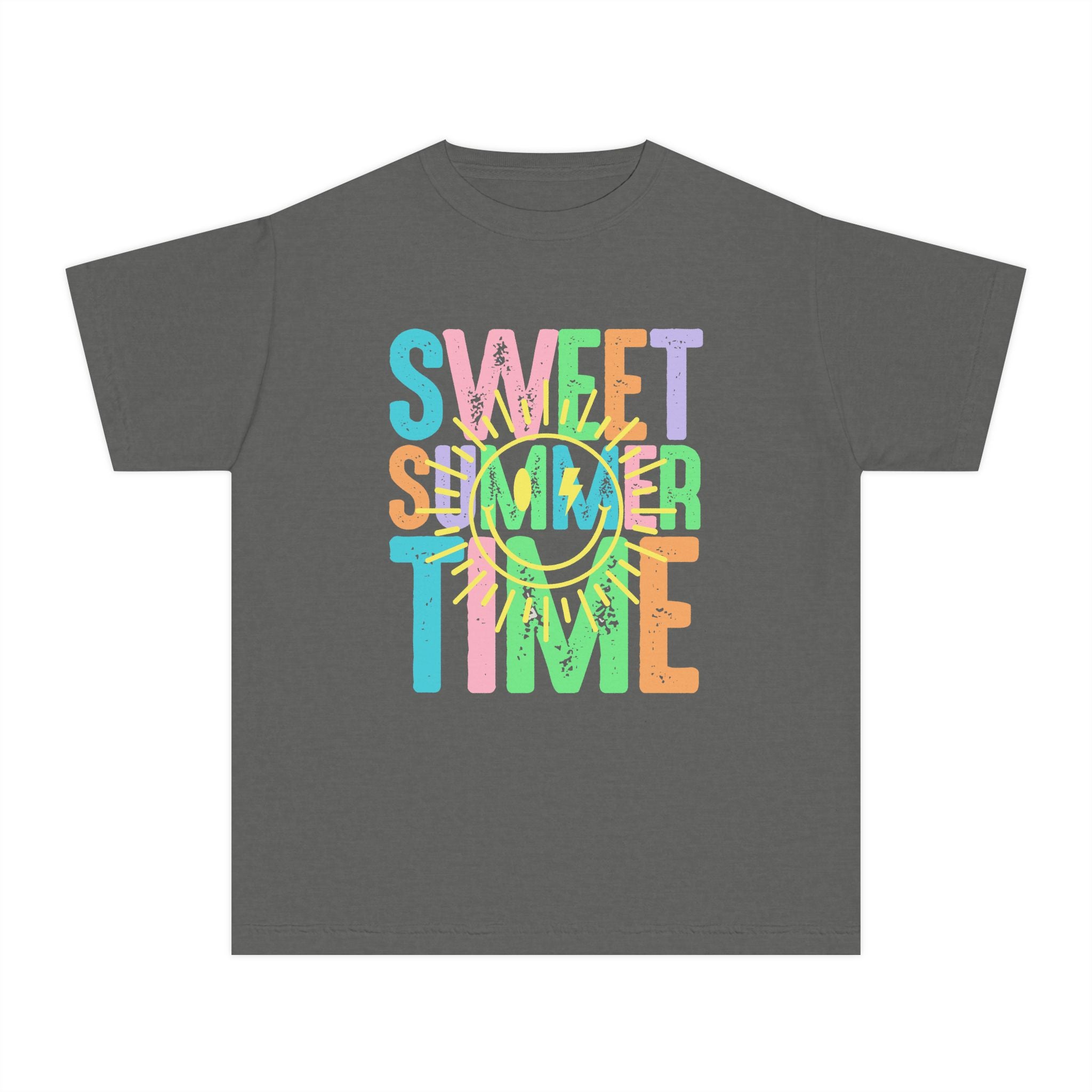 Sweet Summer Time Youth Tee  Pastel Beach Vibes