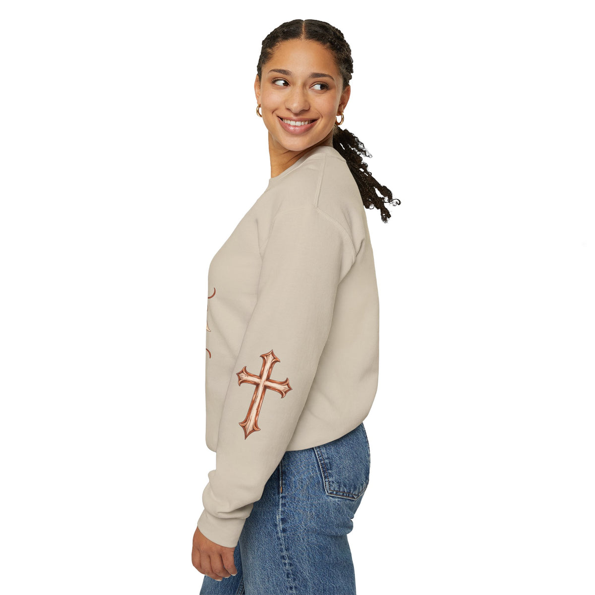 Sweater Weather & Sunday Worship Crewneck Sweatshirt