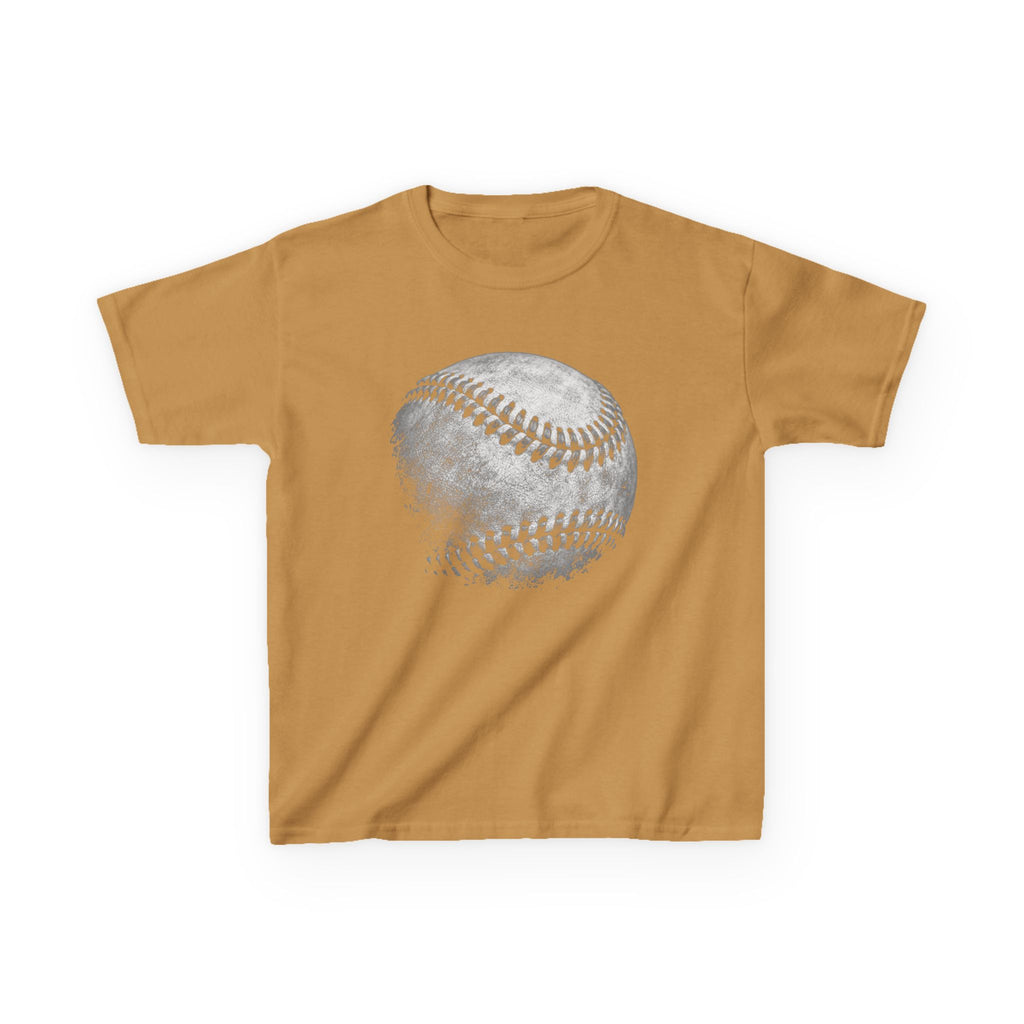 Kids Baseball Tee  Vintage Softball Graphic Shirt for Young Players