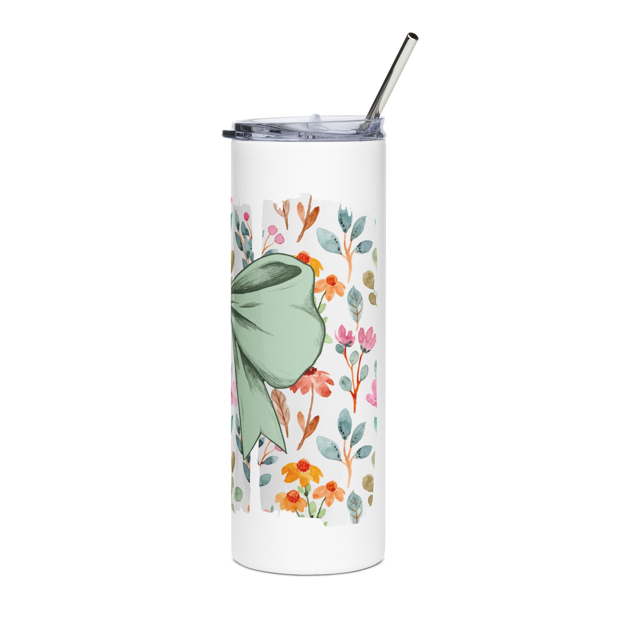 Green Bow Stainless Steel Insulated Travel Cup