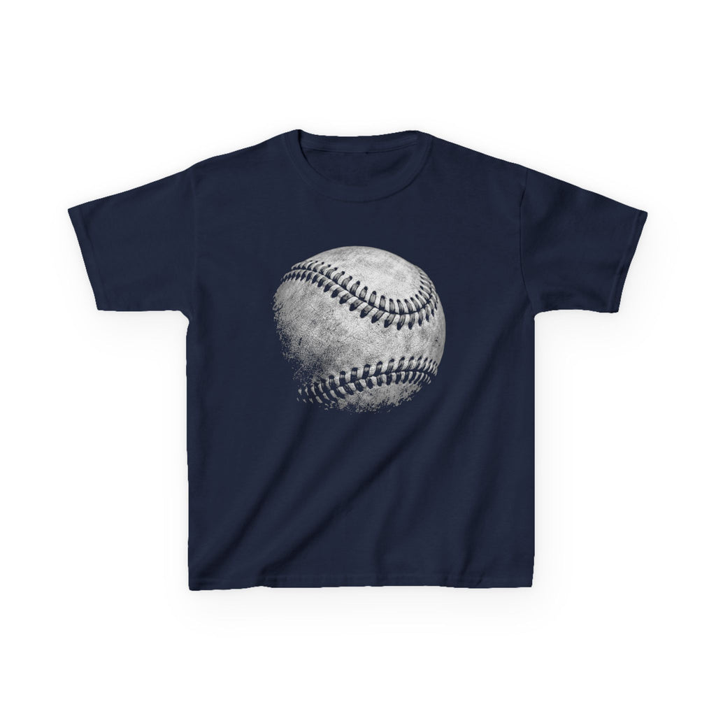 Kids Baseball Tee  Vintage Softball Graphic Shirt for Young Players