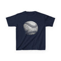Kids Baseball Tee  Vintage Softball Graphic Shirt for Young Players