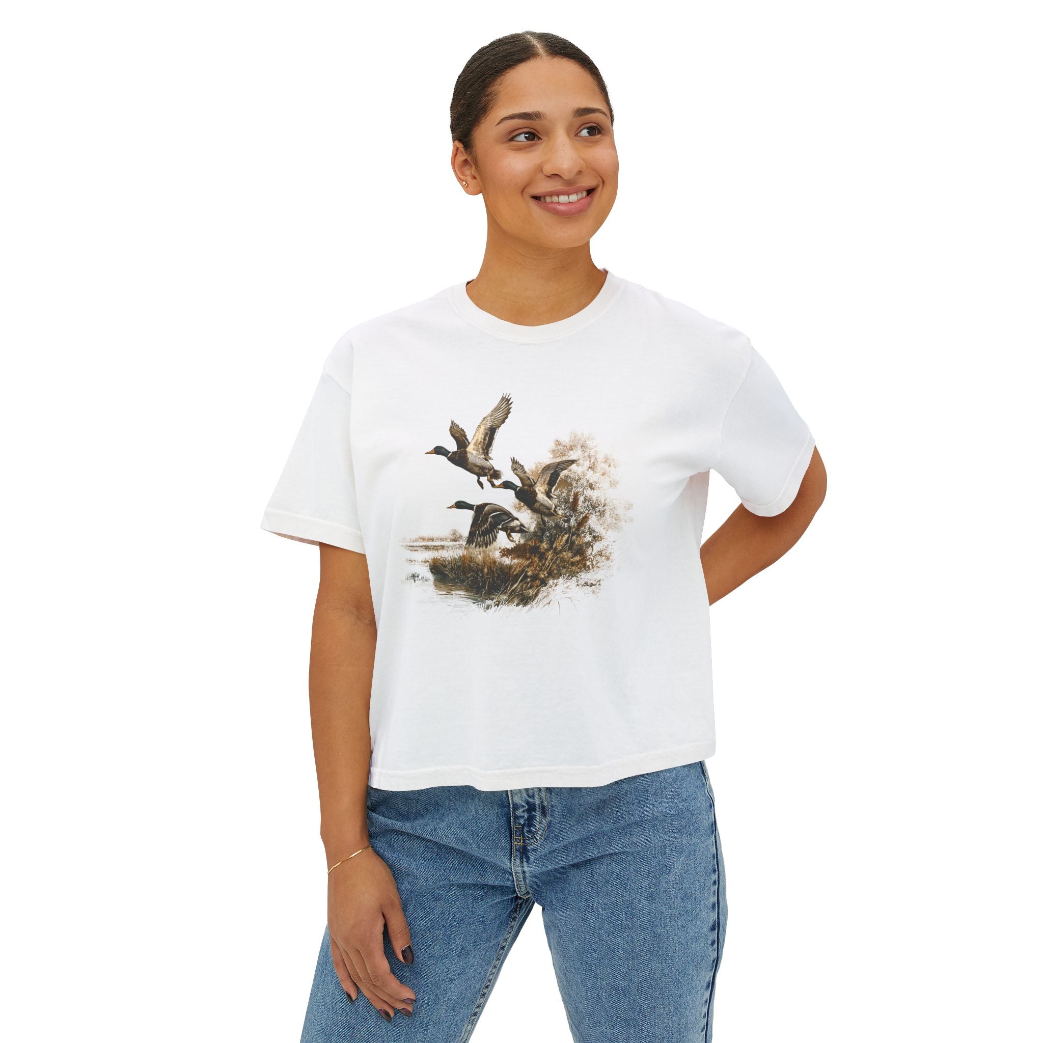 Duck Flight Women's Tee - Vintage