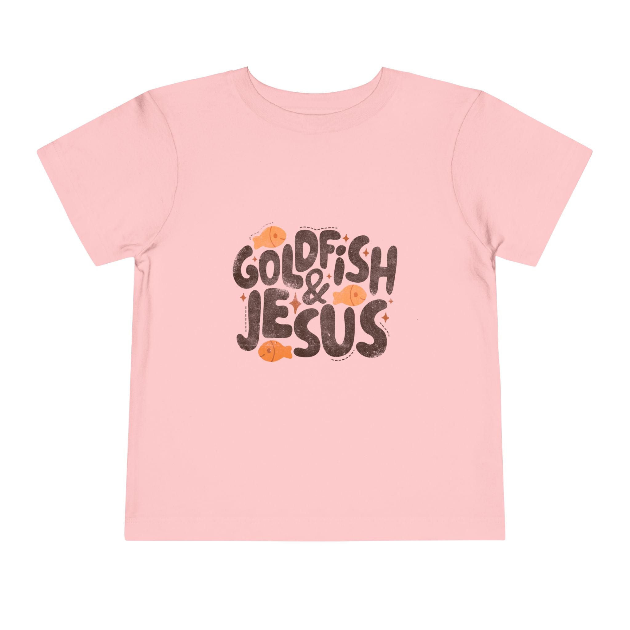 Goldfish & Jesus Toddler Tee — Cute Christian Kids Shirt