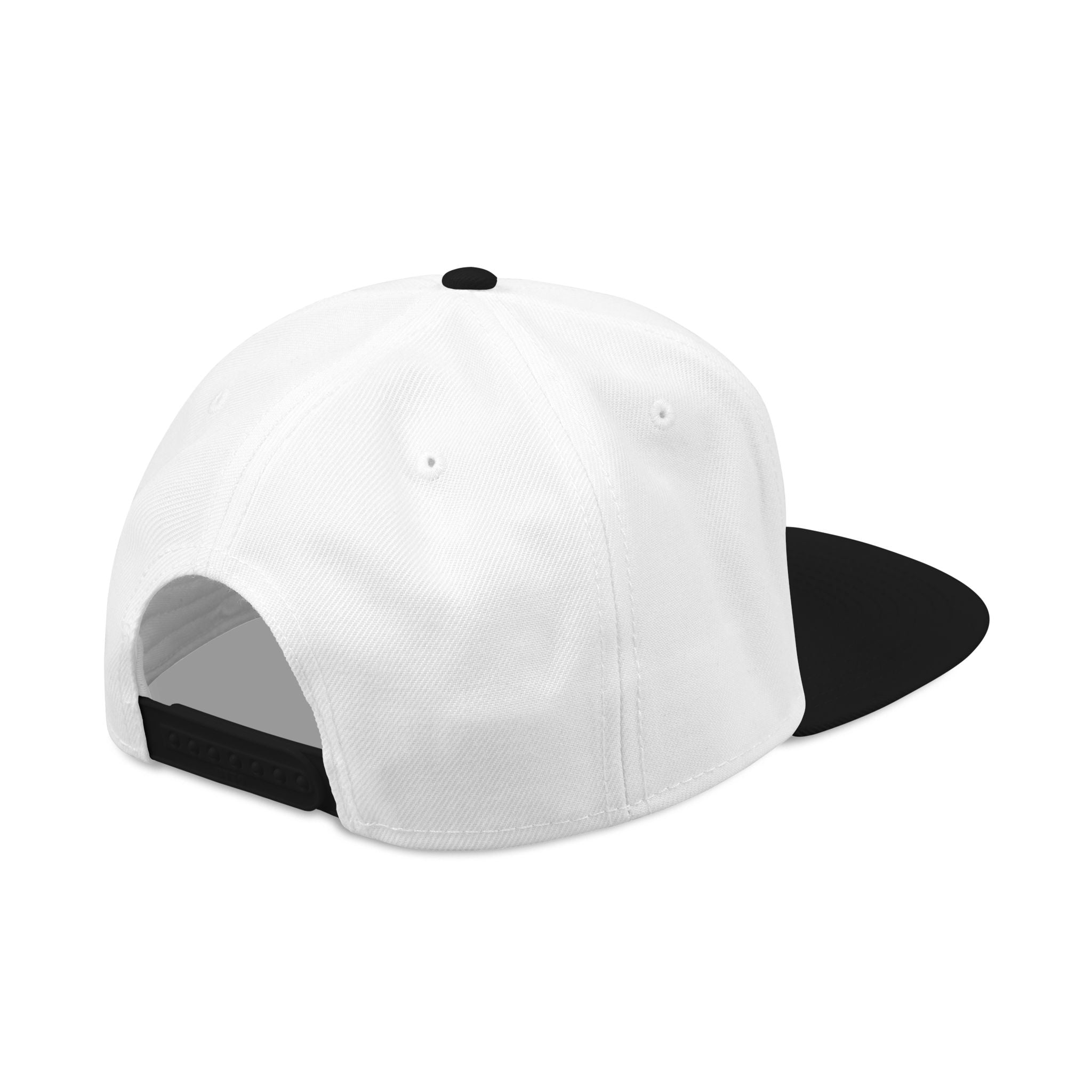 Embroidered Fiery Crown Snapback Hat