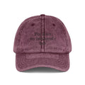 Vintage Cap (Embroidery)