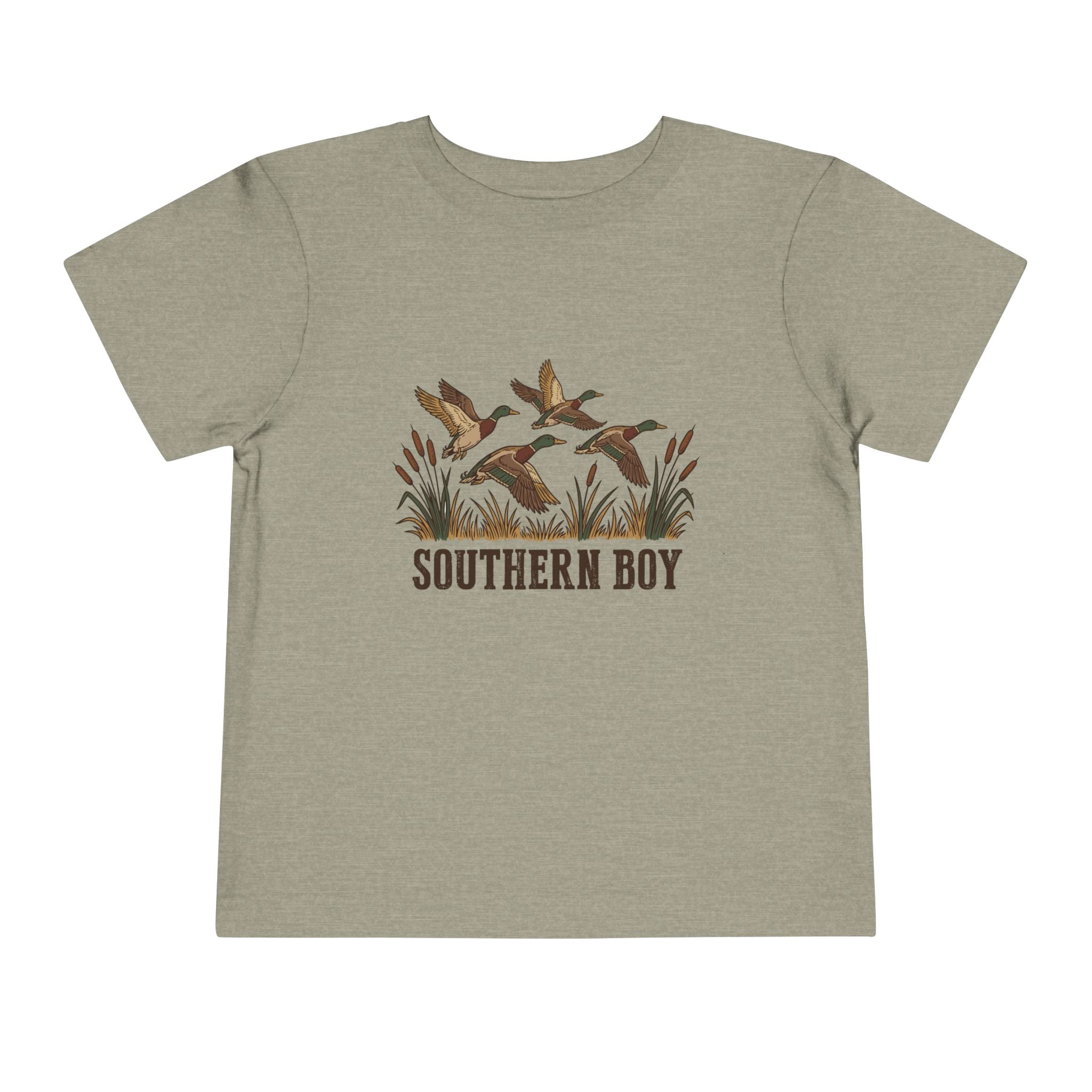 Toddler Tee — "Southern Boy" Duck Hunting Graphic