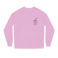 Pour Into Yourself Sweatshirt — Self-Care Crewneck with Heart Drink Graphic
