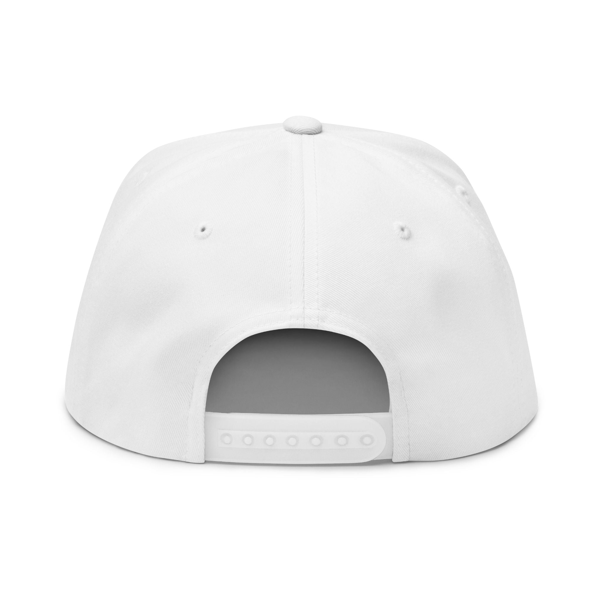 Embroidered Flat Bill Cap — "Child of God" Script Logo