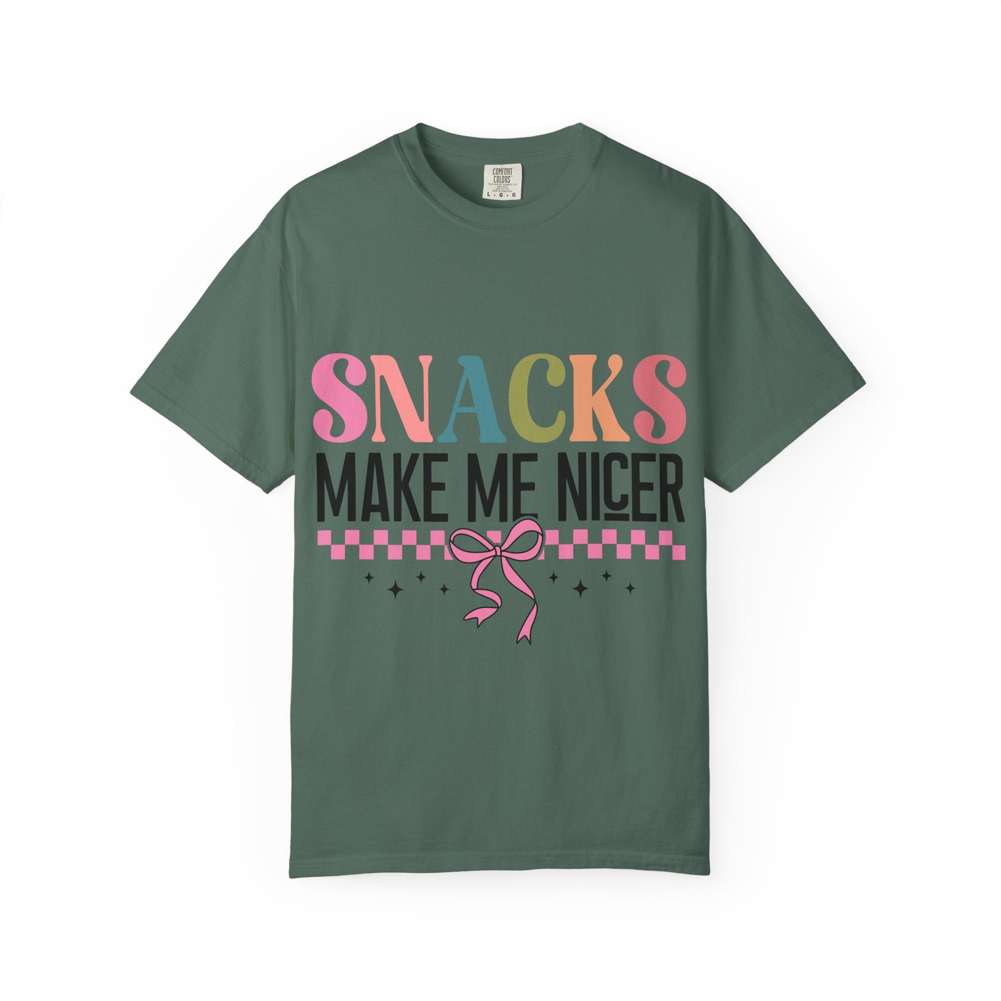 Snacks Make Me Nicer T-Shirt