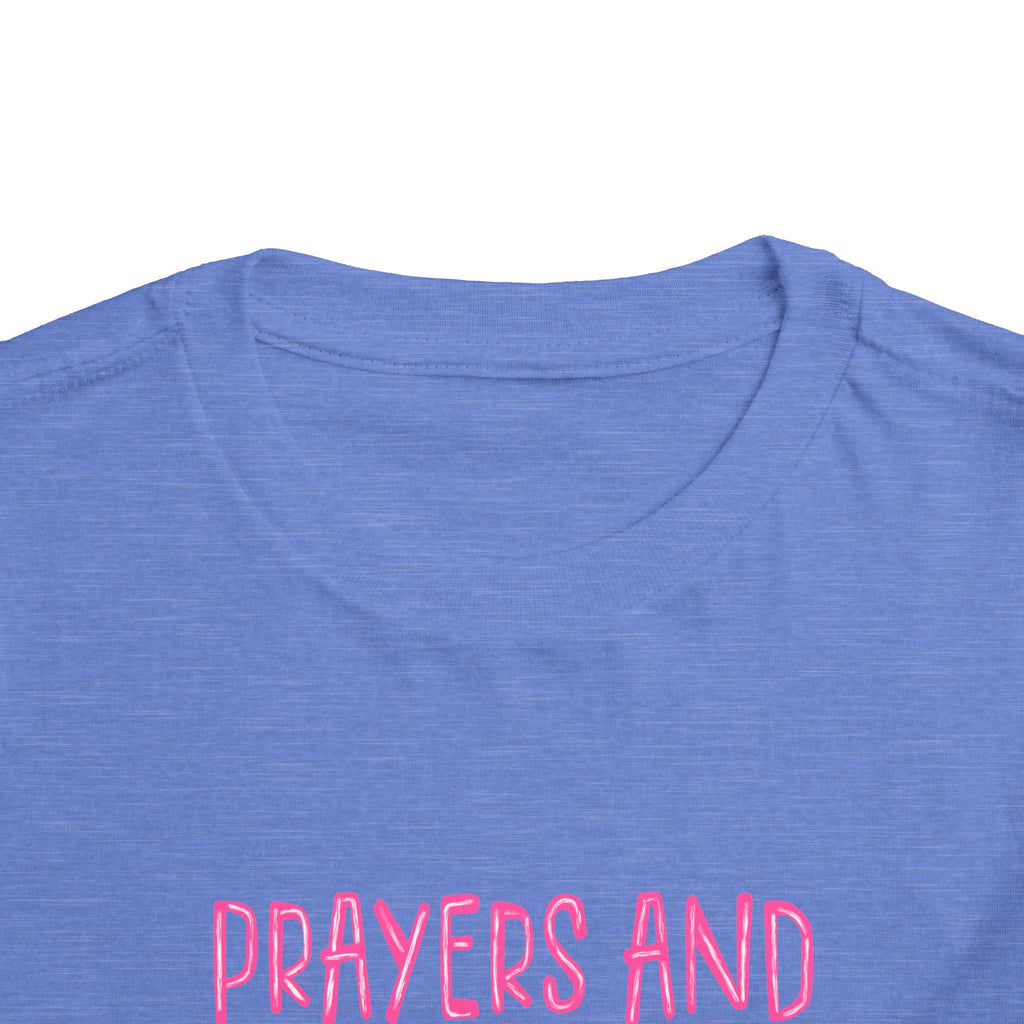 Toddler Tee - "Prayers and Popsicles" Colorful Popsicle