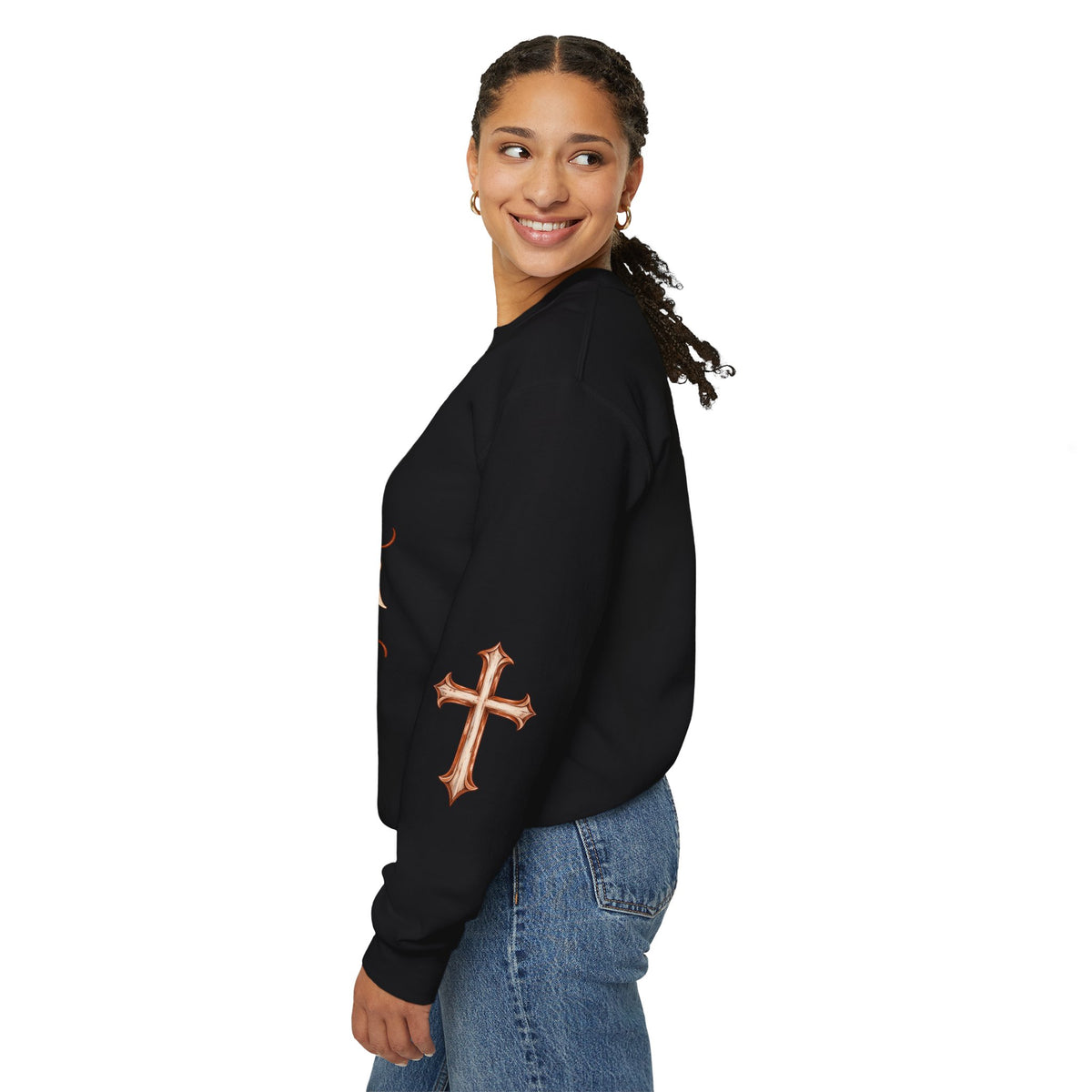 Sweater Weather & Sunday Worship Crewneck Sweatshirt