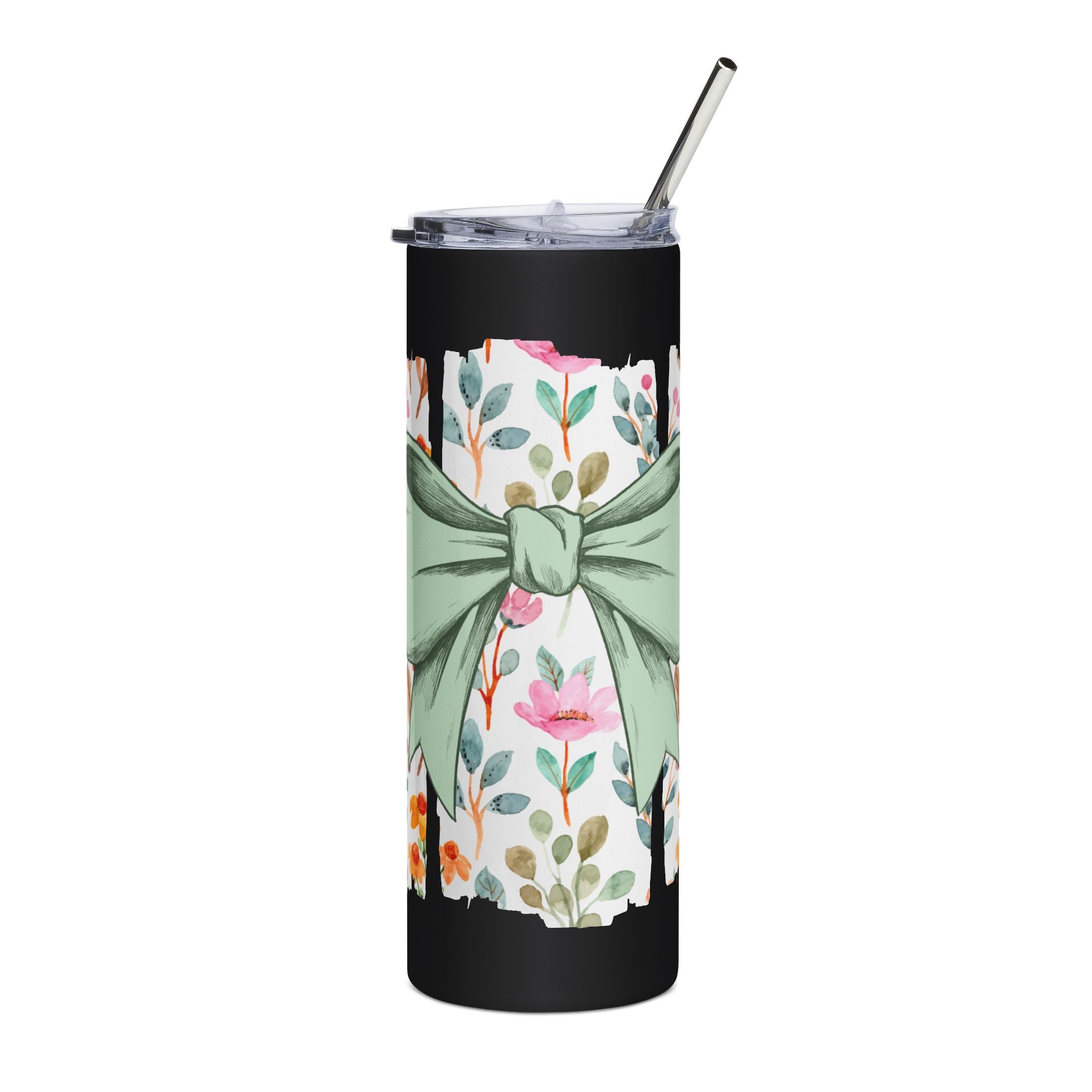Green Bow Stainless Steel Insulated Travel Cup