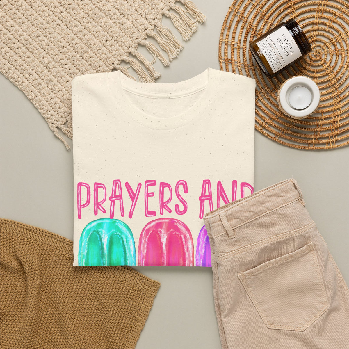 Prayers and Popsicles Tee Adult