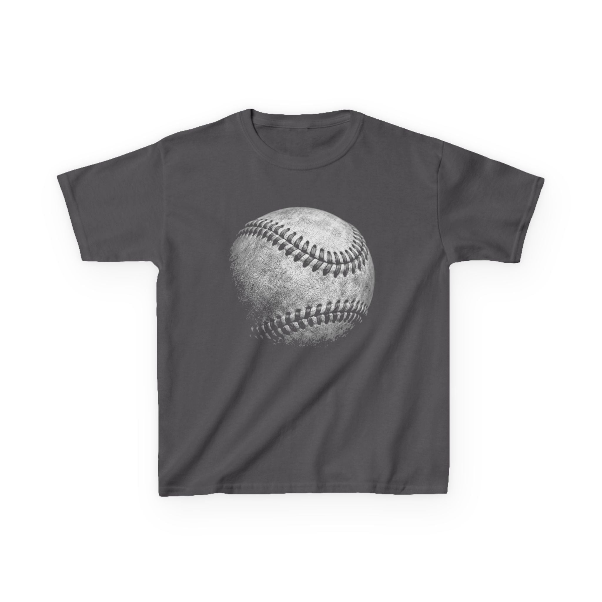 Kids Baseball Tee  Vintage Softball Graphic Shirt for Young Players