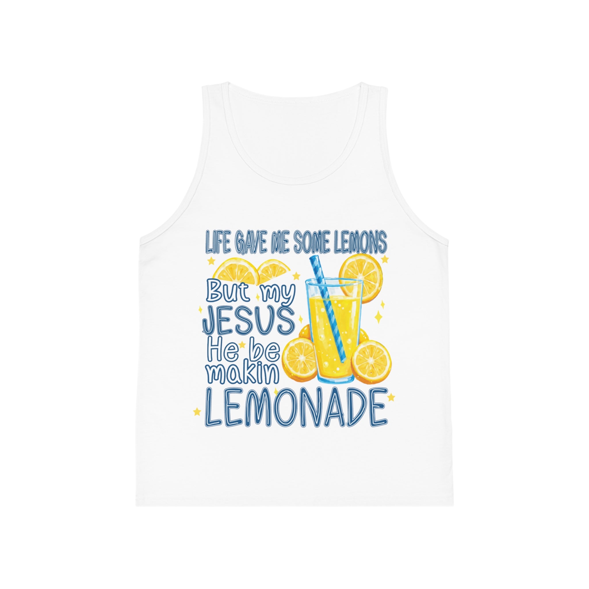 Kid Tank Top — "Life Gave Me Some Lemons But My Jesus He Be Makin' Lemonade"