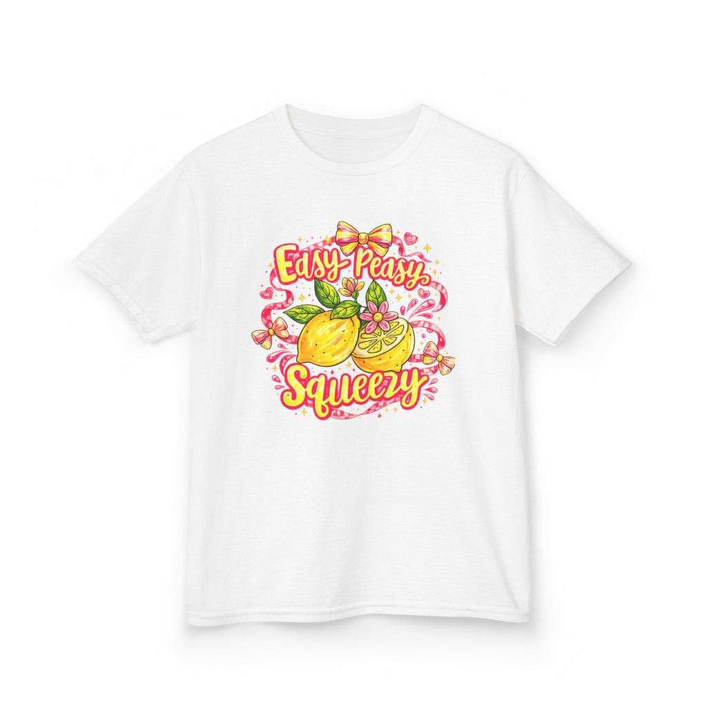 Kids T‑Shirt – "Easy Peasy Squeezy"  Fruit Graphic Tee