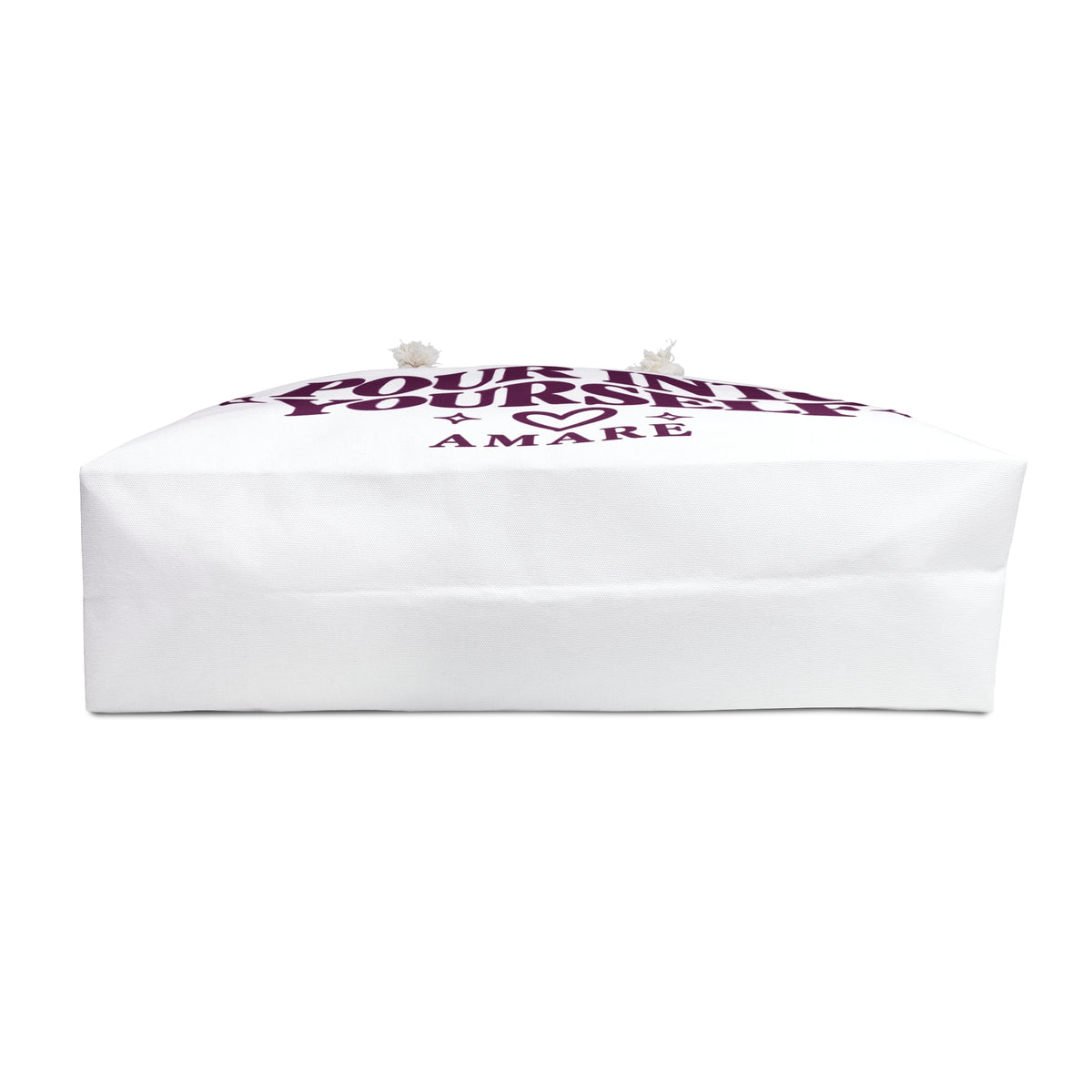 Weekender Bag — “Pour Into Yourself” Inspirational Weekend Tote