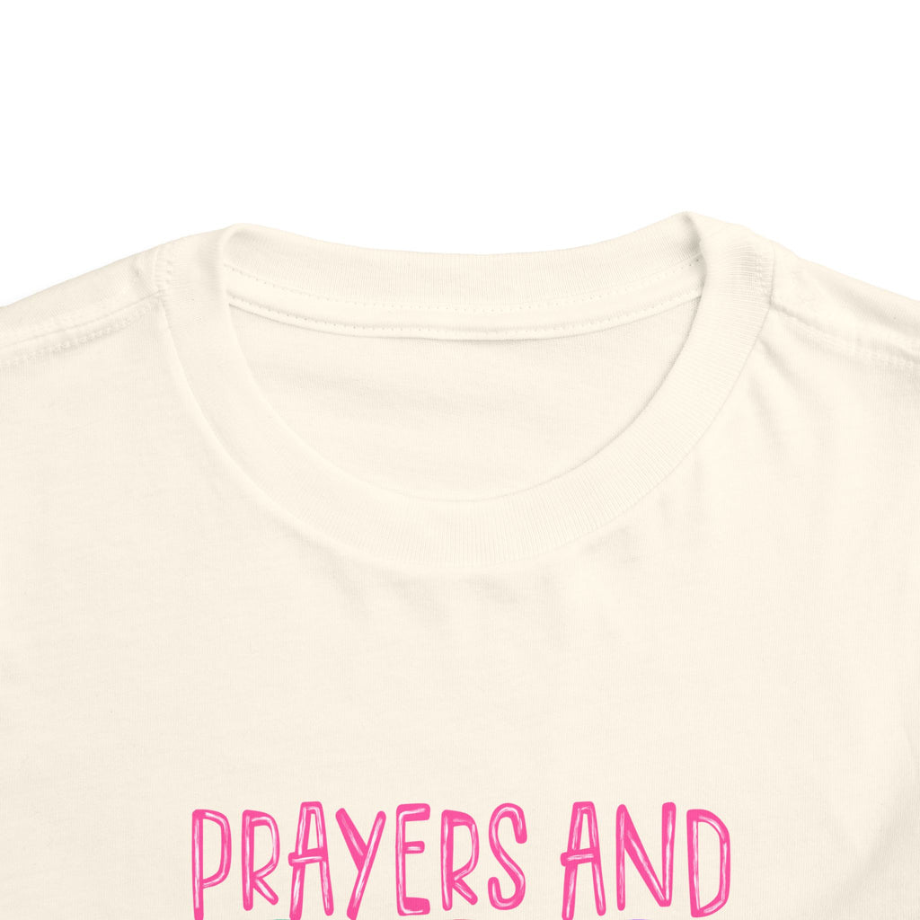 Toddler Tee - "Prayers and Popsicles" Colorful Popsicle