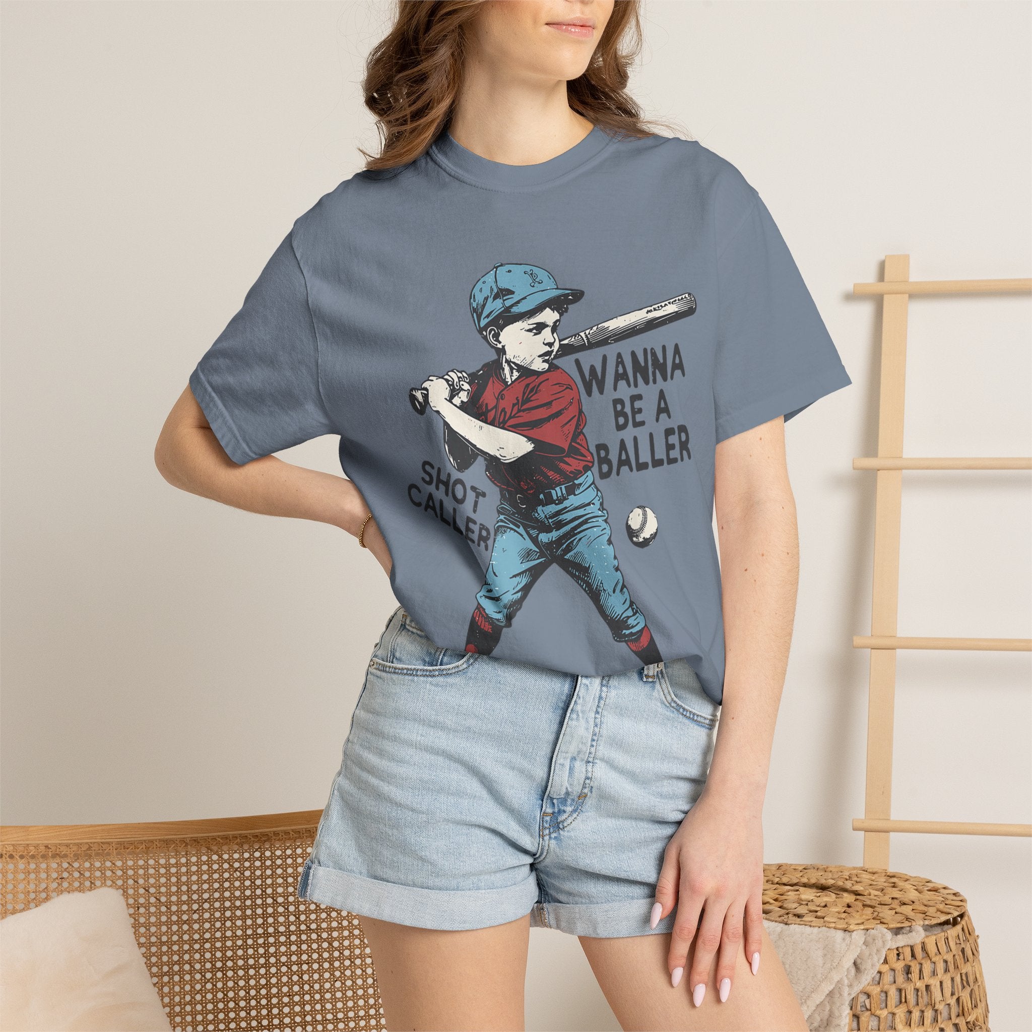 Baseball Kid 'Wanna Be a Baller' T-Shirt