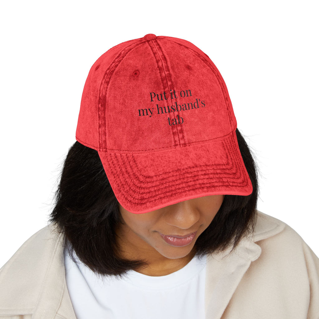 Vintage Cap (Embroidery)