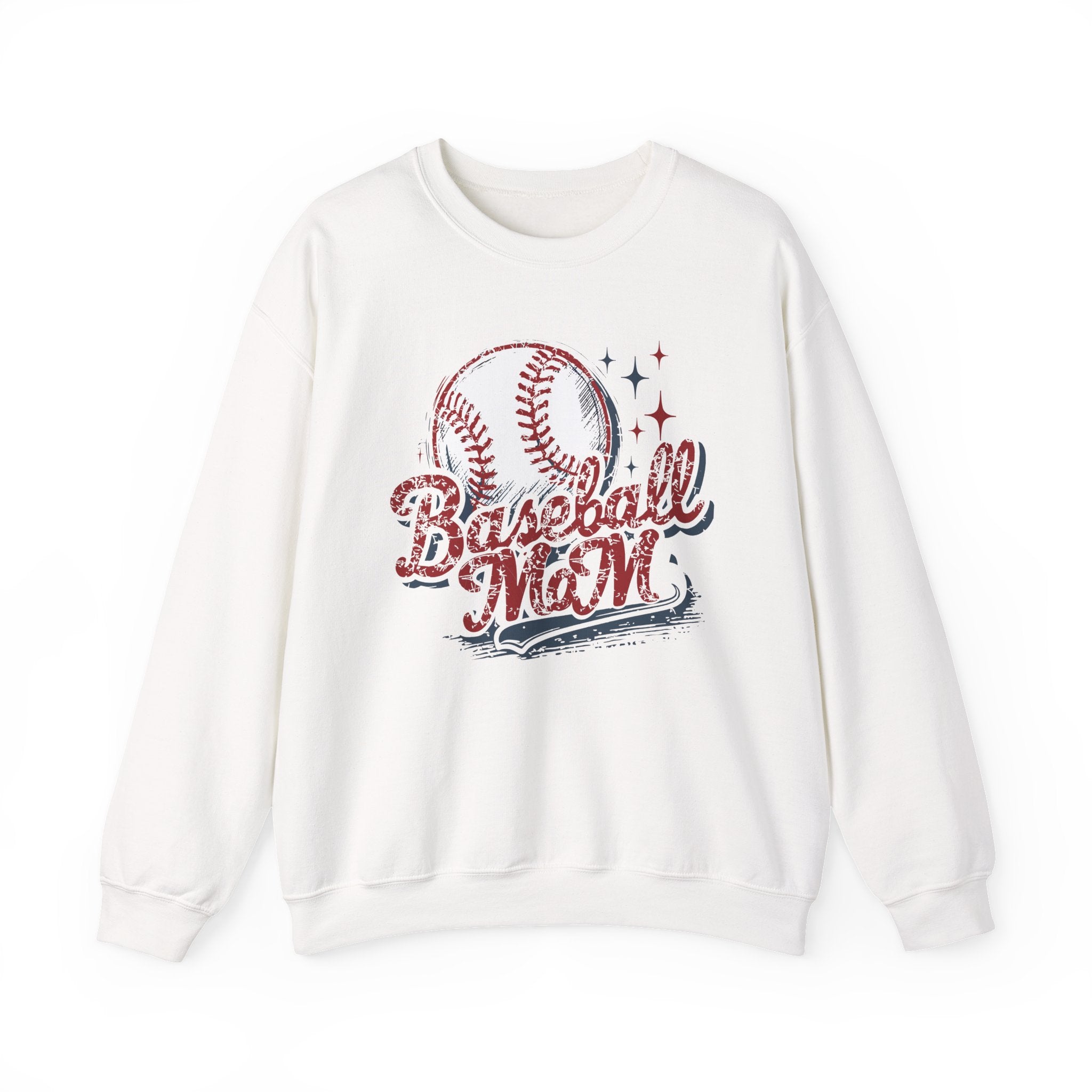 Baseball Mom Sweatshirt – Vintage Baseball Graphic Crewneck