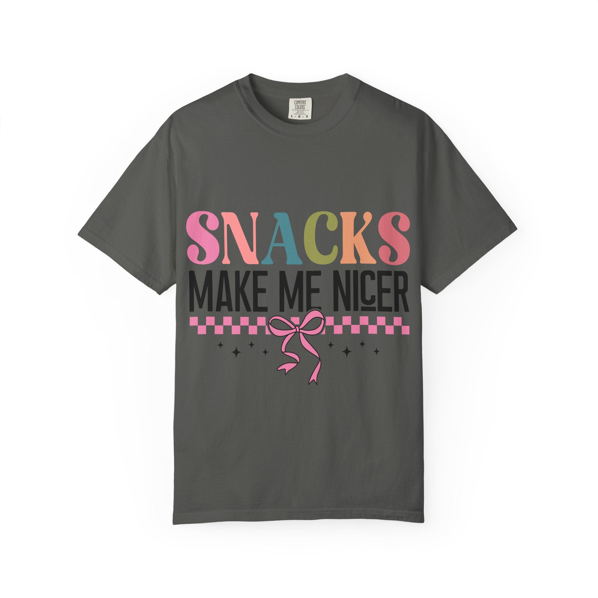 Snacks Make Me Nicer T-Shirt