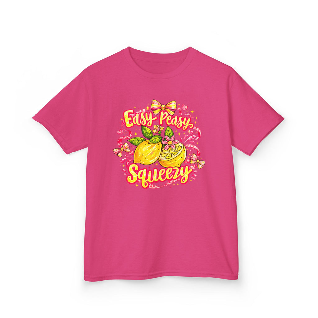 Kids T‑Shirt – "Easy Peasy Squeezy"  Fruit Graphic Tee