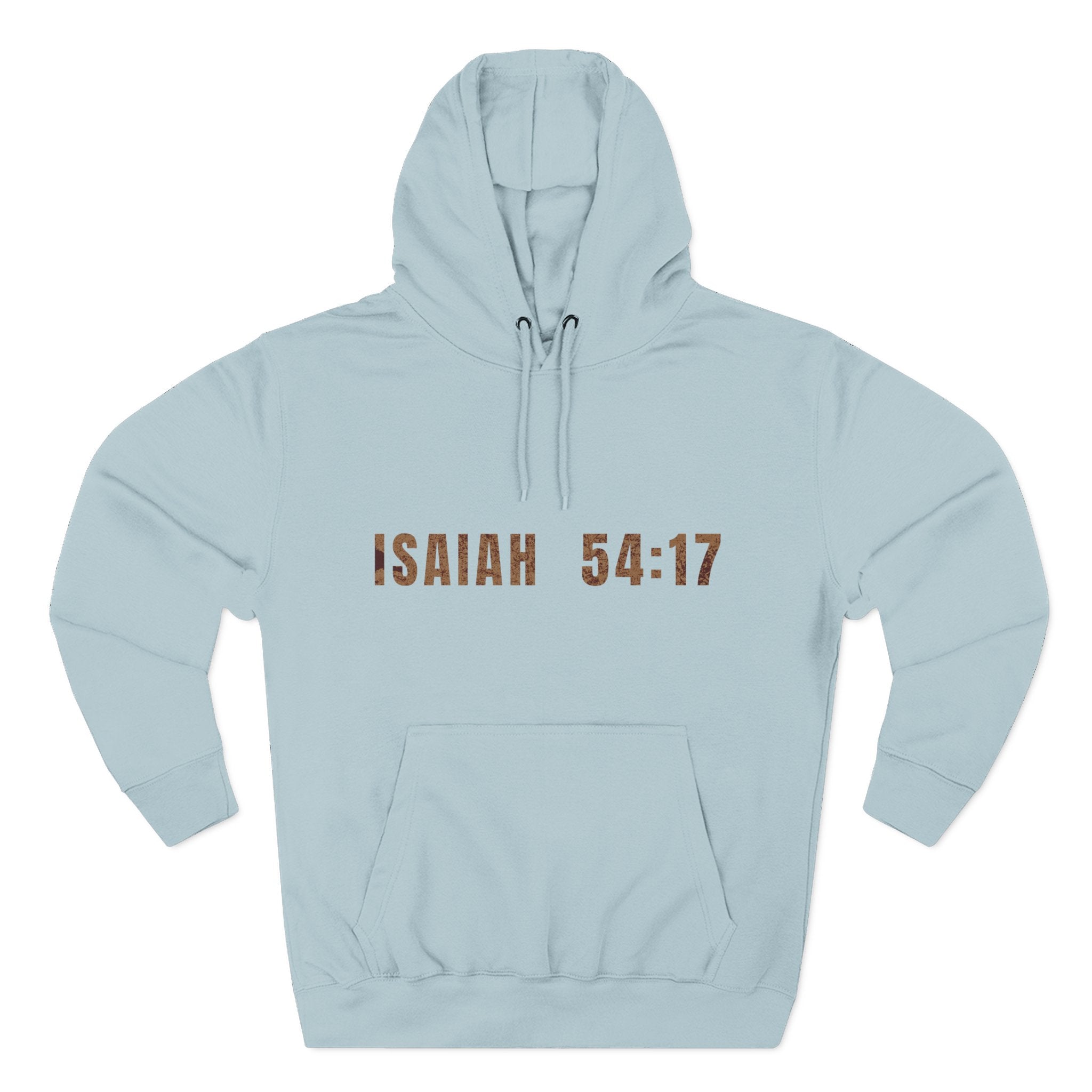 Isaiah 54:17 Hoodie "No Weapon Formed Shall Prosper"