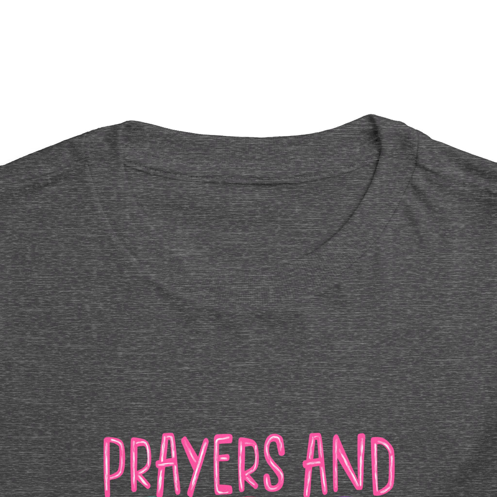 Toddler Tee - "Prayers and Popsicles" Colorful Popsicle