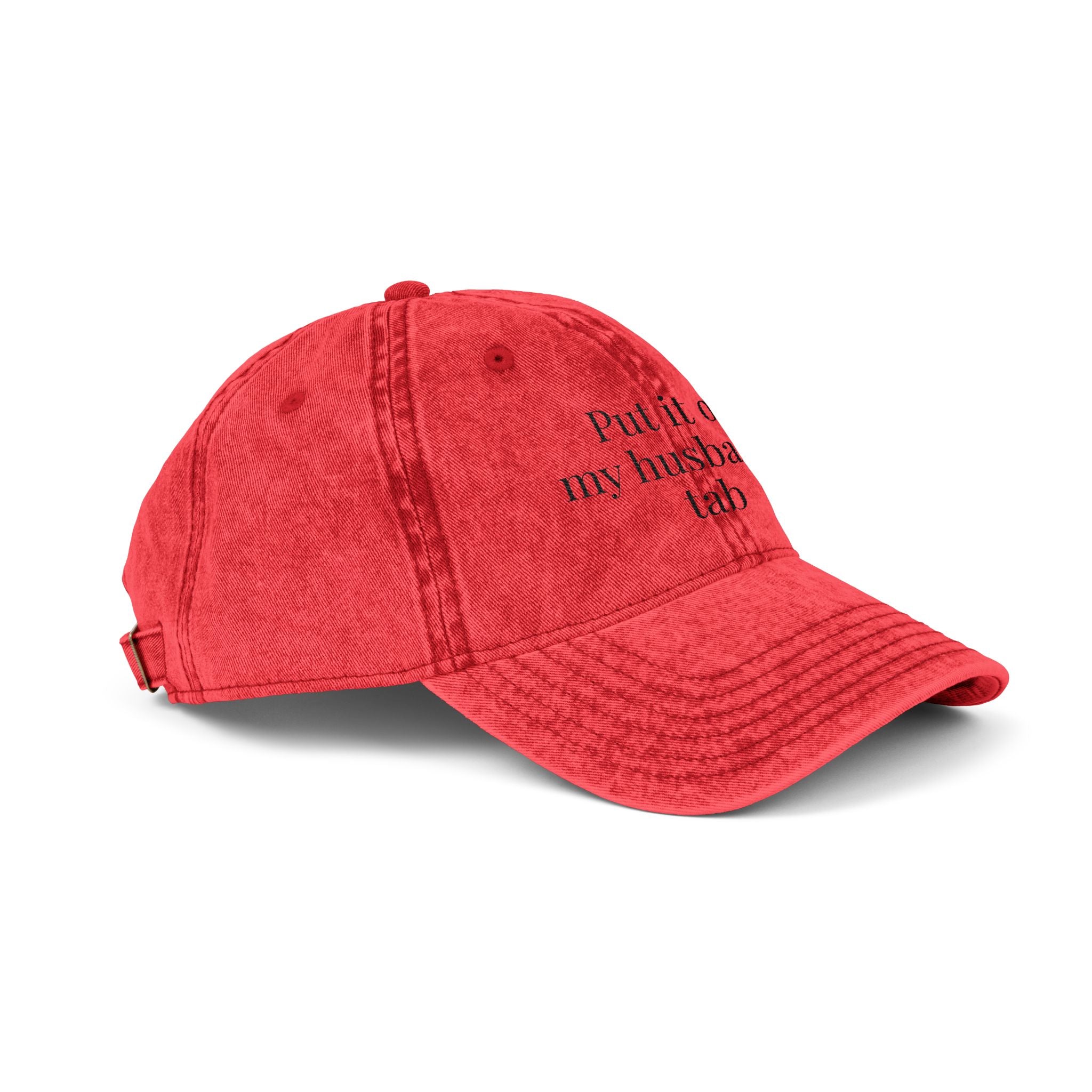 Vintage Cap (Embroidery)