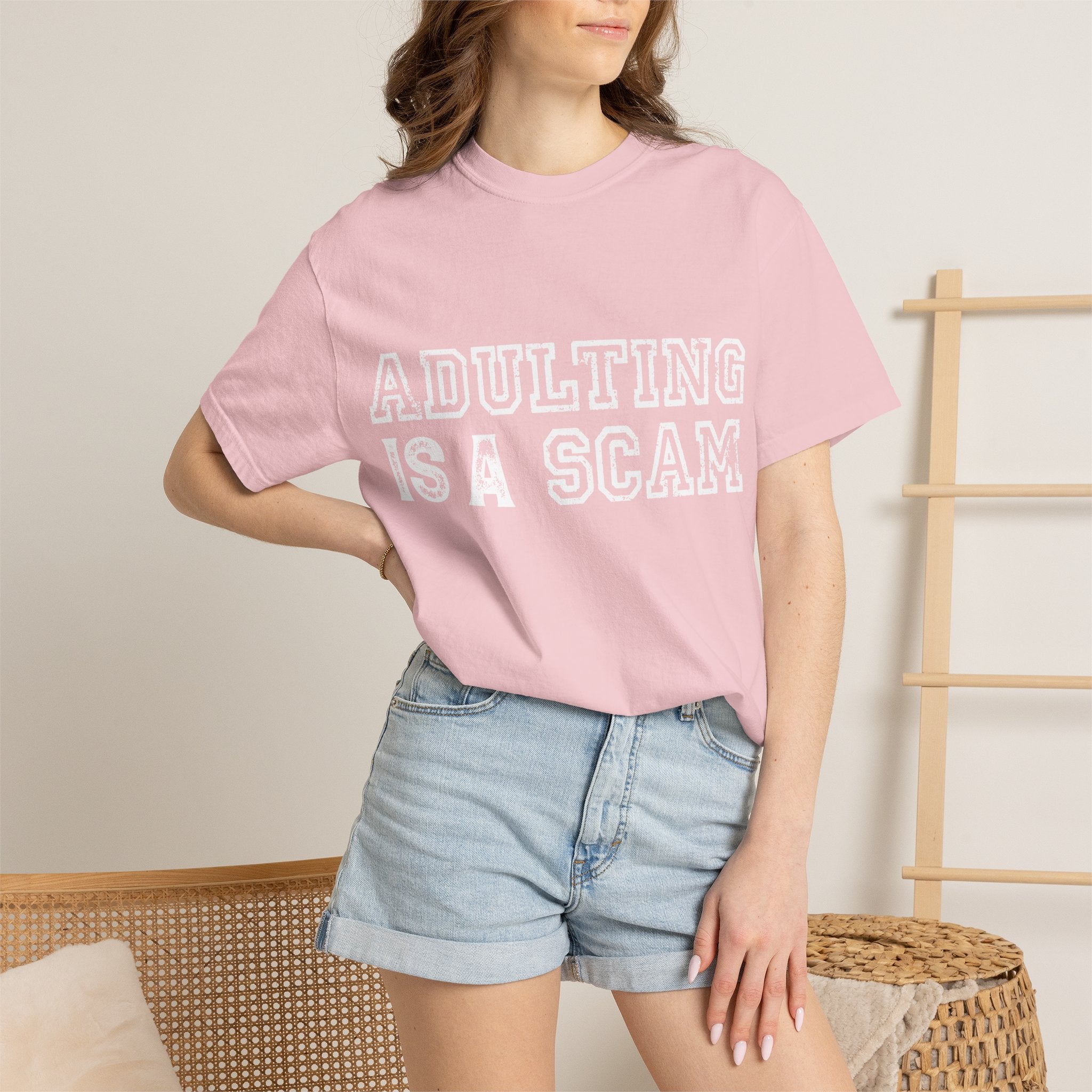 Adulting Is A Scam T-Shirt