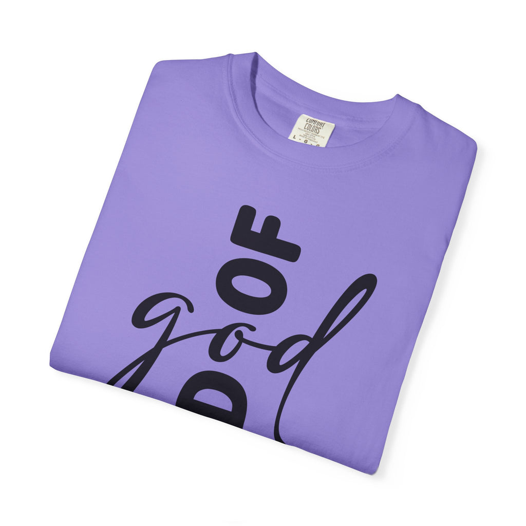 Child of God T-Shirt — Vertical Script Faith Tee