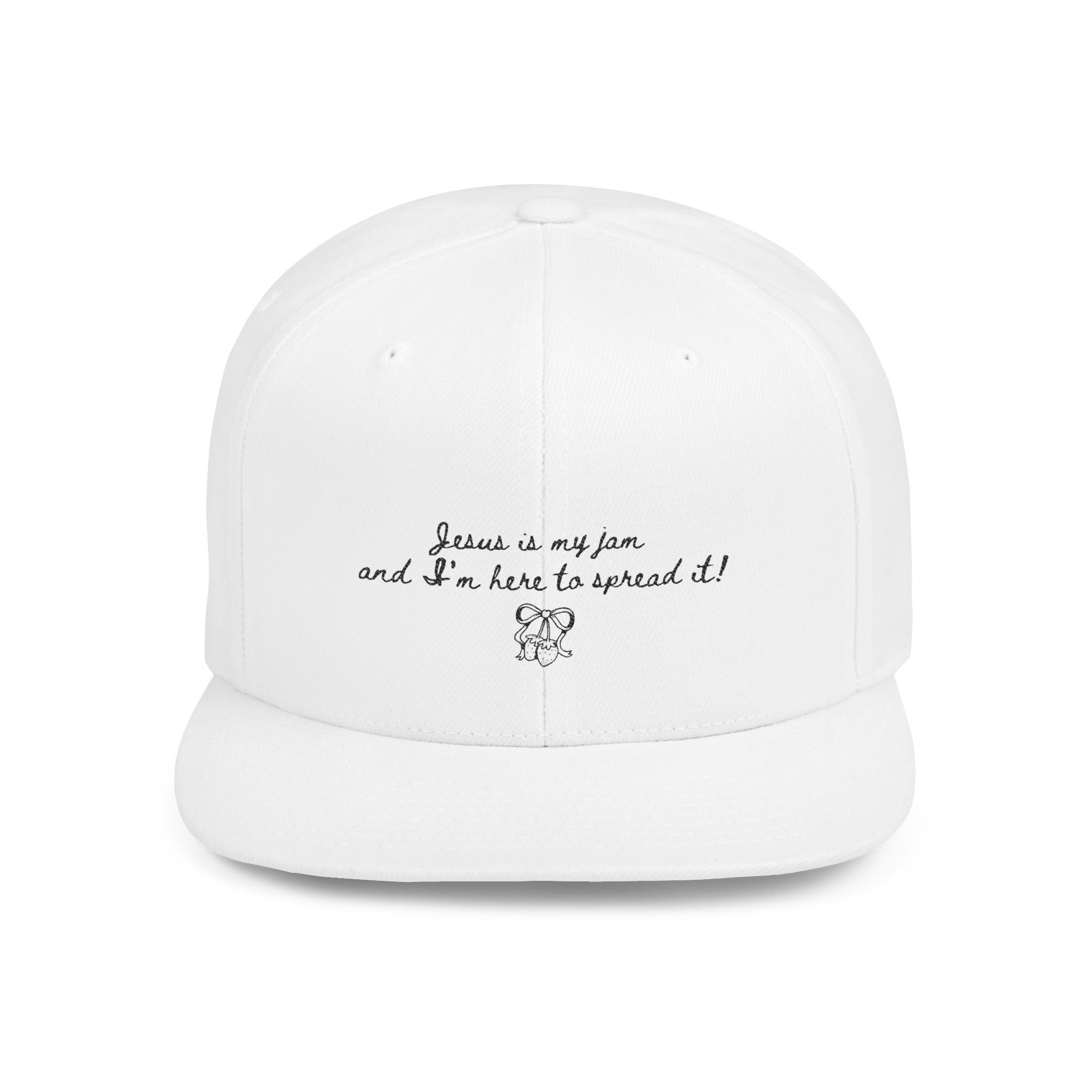 Flat Bill Snapback Hat