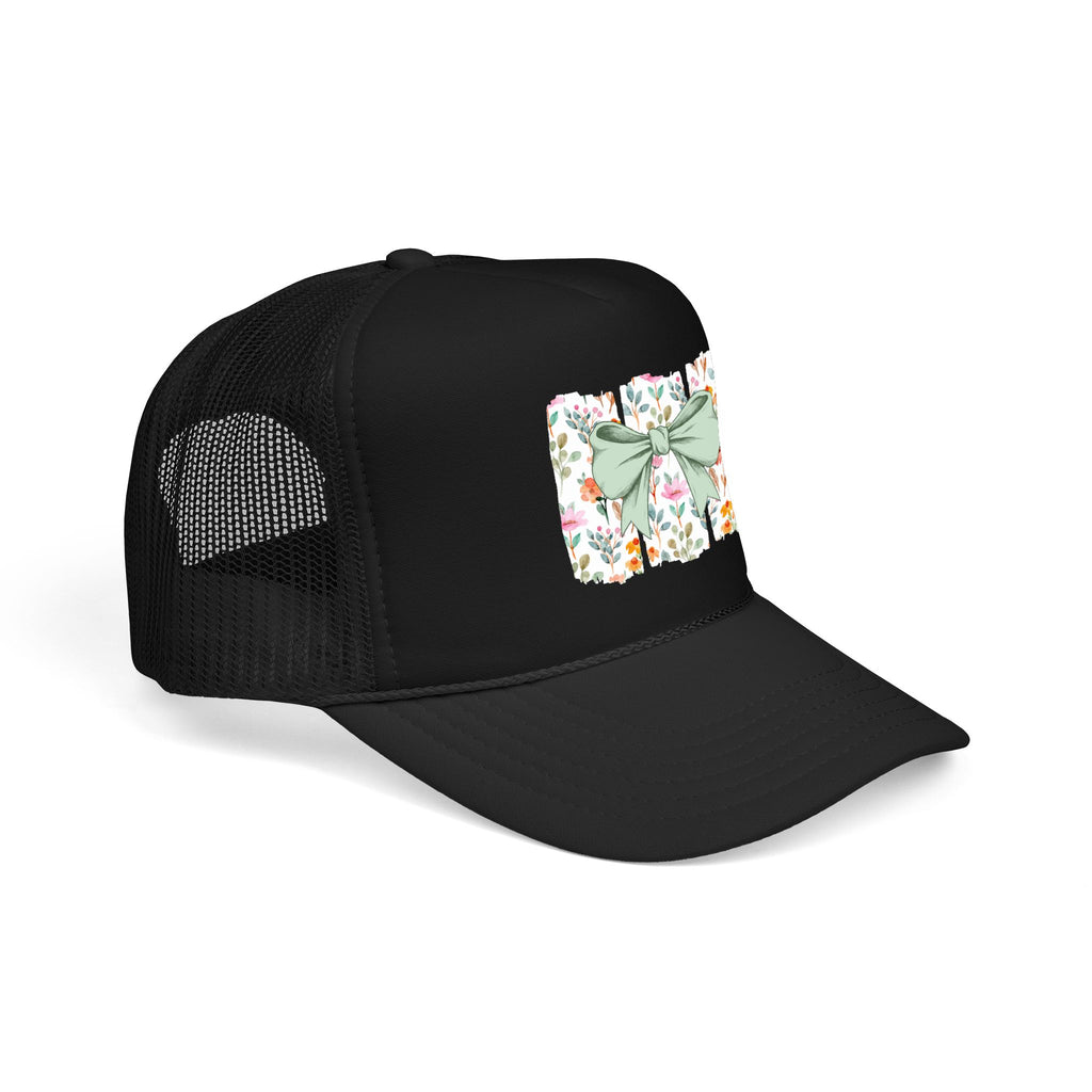 Floral Bow Trucker Hat